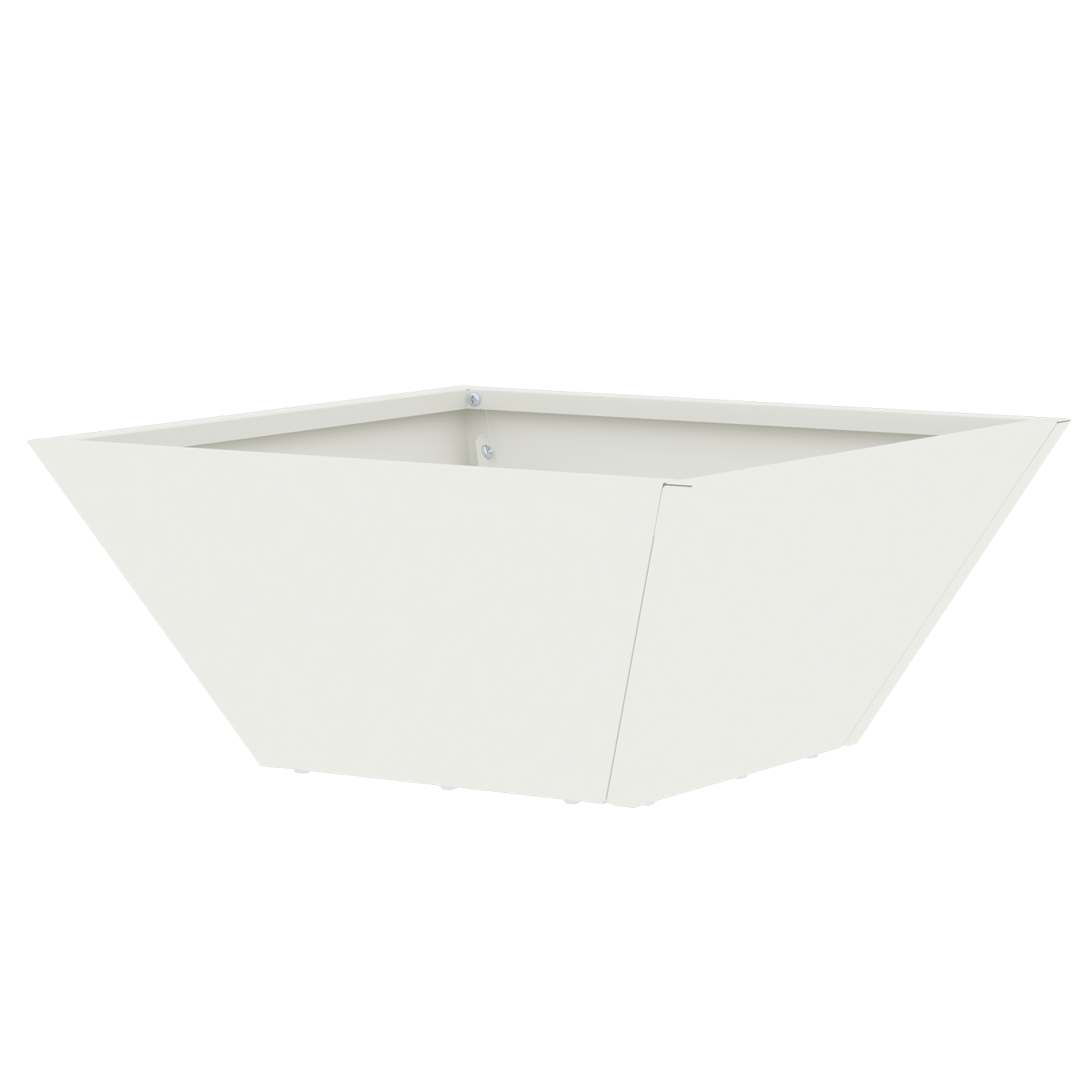 Plastic Planter White Plastic 35 x 35 x 15 cm Decorative Inlays - Image 7
