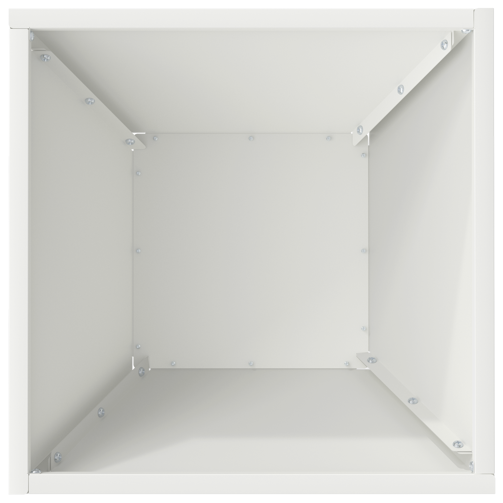 Plastic Planter White Plastic 35 x 35 x 15 cm Decorative Inlays - Image 8