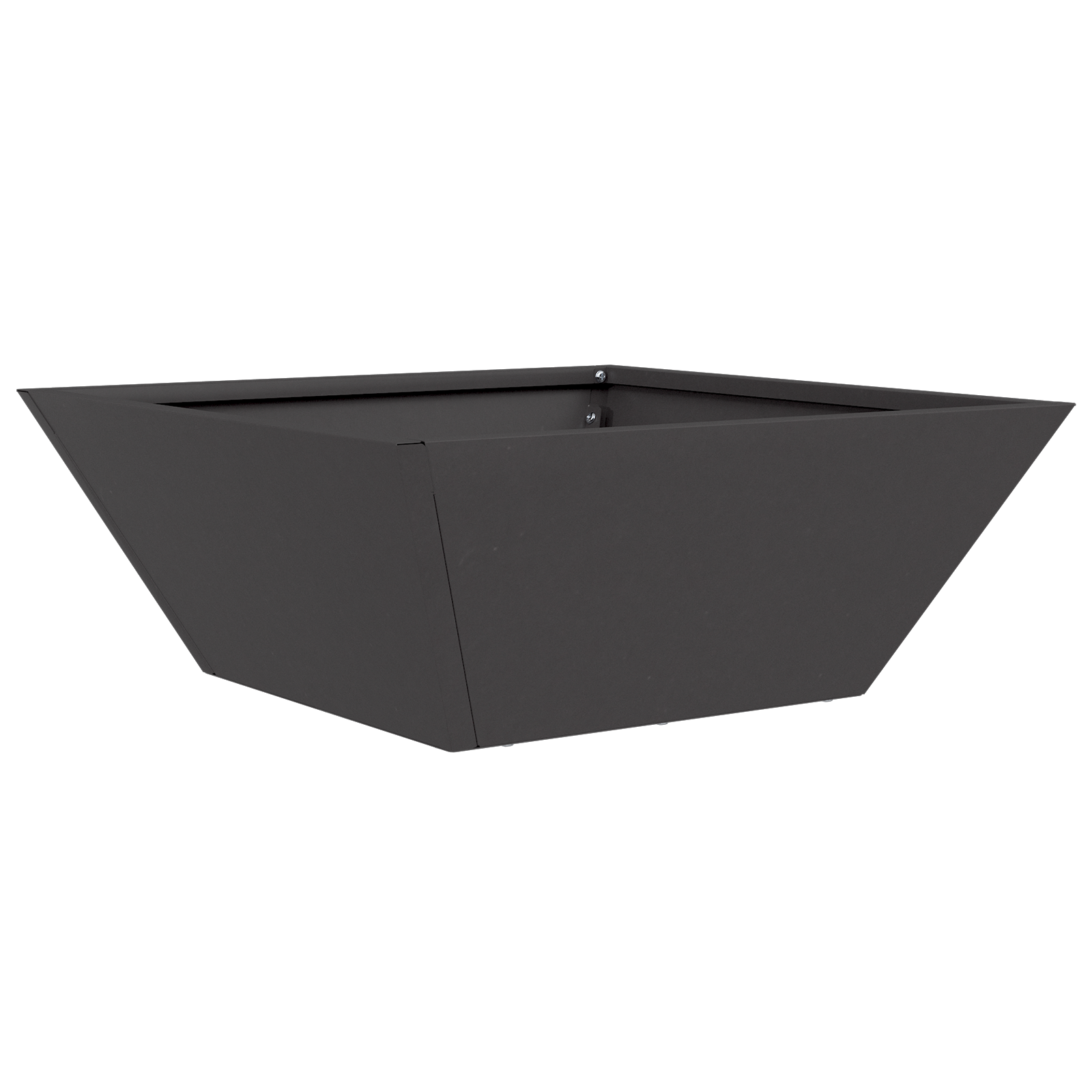 Metal Planter Black Metal 40 x 40 x 15 cm Planters - Image 5