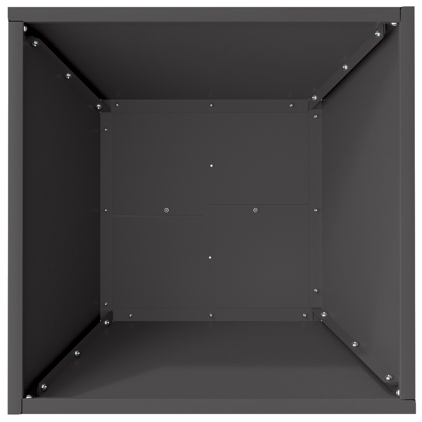 Metal Planter Black Metal 40 x 40 x 15 cm Planters - Image 9