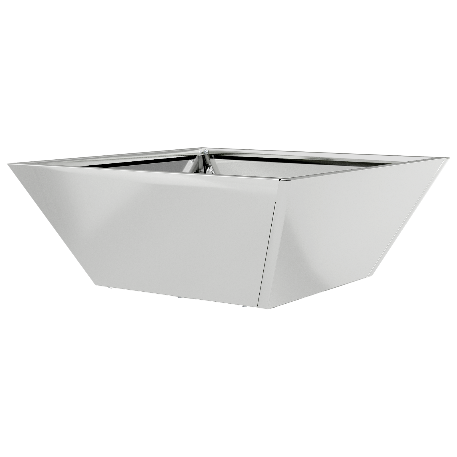 Steel Planter Galvanised steel 40 x 40 x 15 cm Decorative Inlays - Image 7