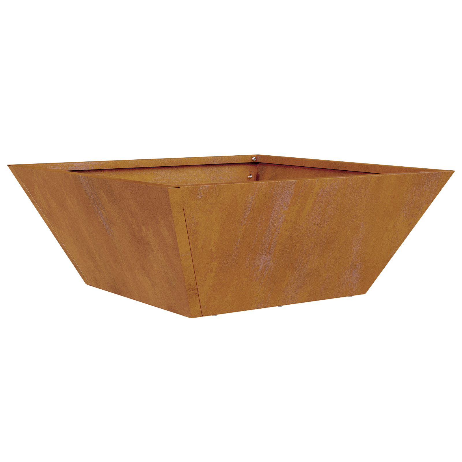 Metal Planters Weathering steel 40 x 40 x 15 cm Decorative Inlays - Image 6