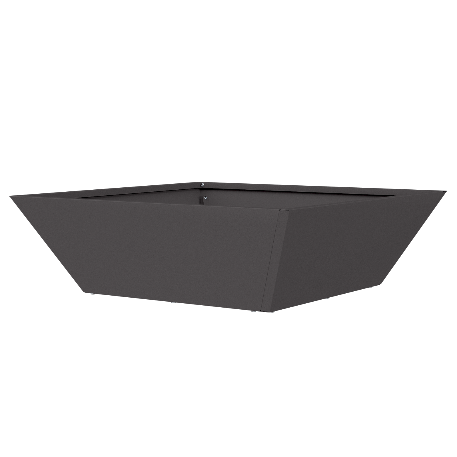 Metal Planter Black Metal 50 x 50 x 15 cm Decorative Inlays - Image 7