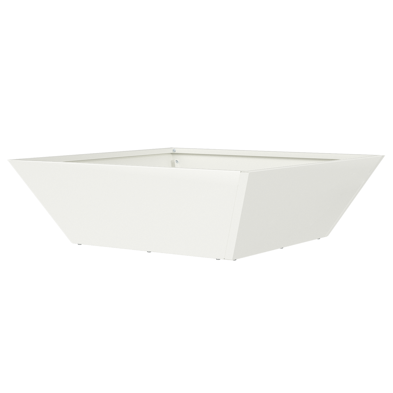 Metal Planter White Metal Medium Planters Metal Planter - Image 7