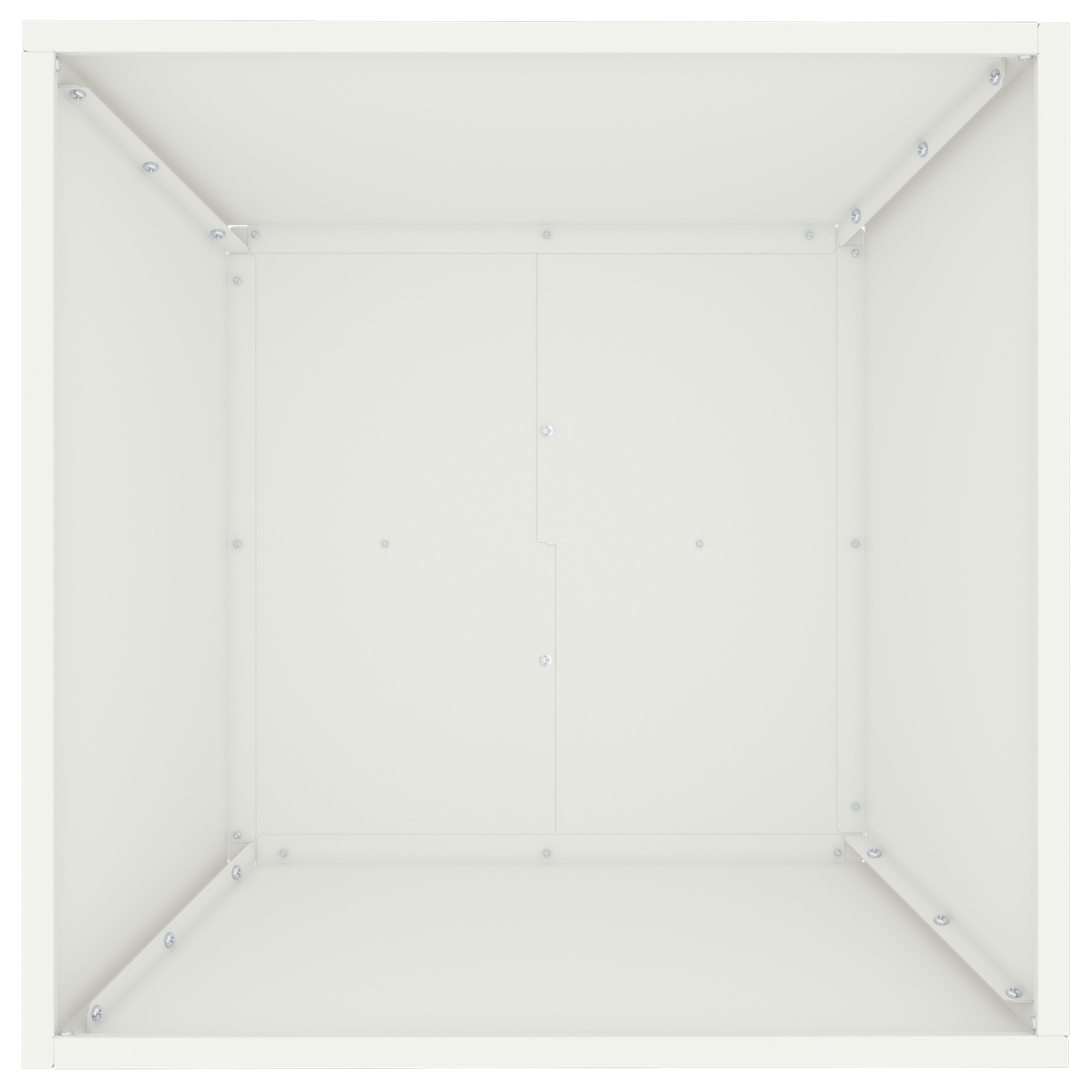 Metal Planter White Metal Medium Planters Metal Planter - Image 8