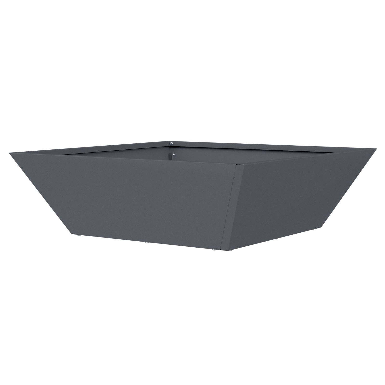 Metal Planter Anthracite Metal 50 x 50 x 15 cm Decorative Inlays - Image 7