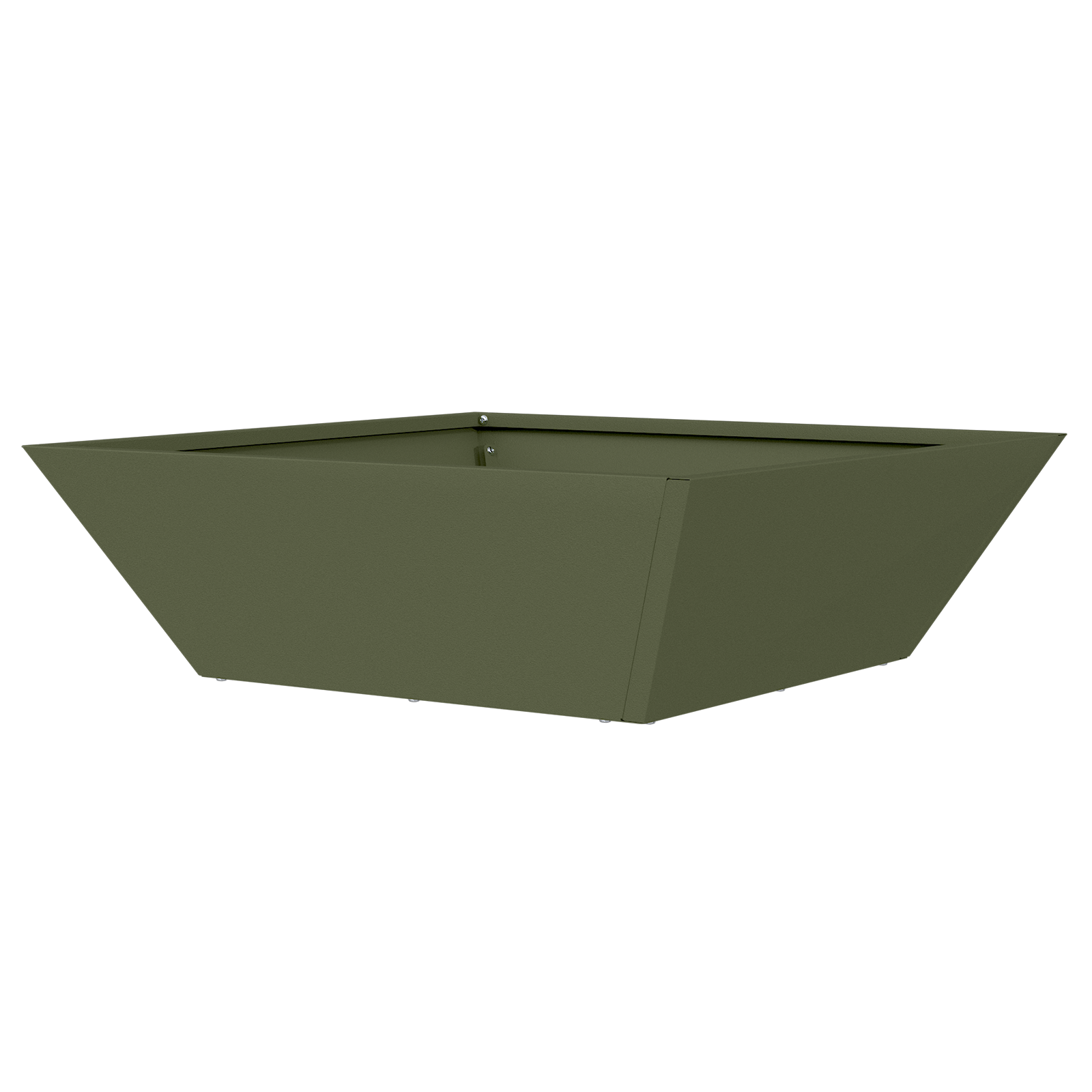 Metal Planter Olive Green Metal 50 x 50 x 15 cm Decorative Inlays - Image 7