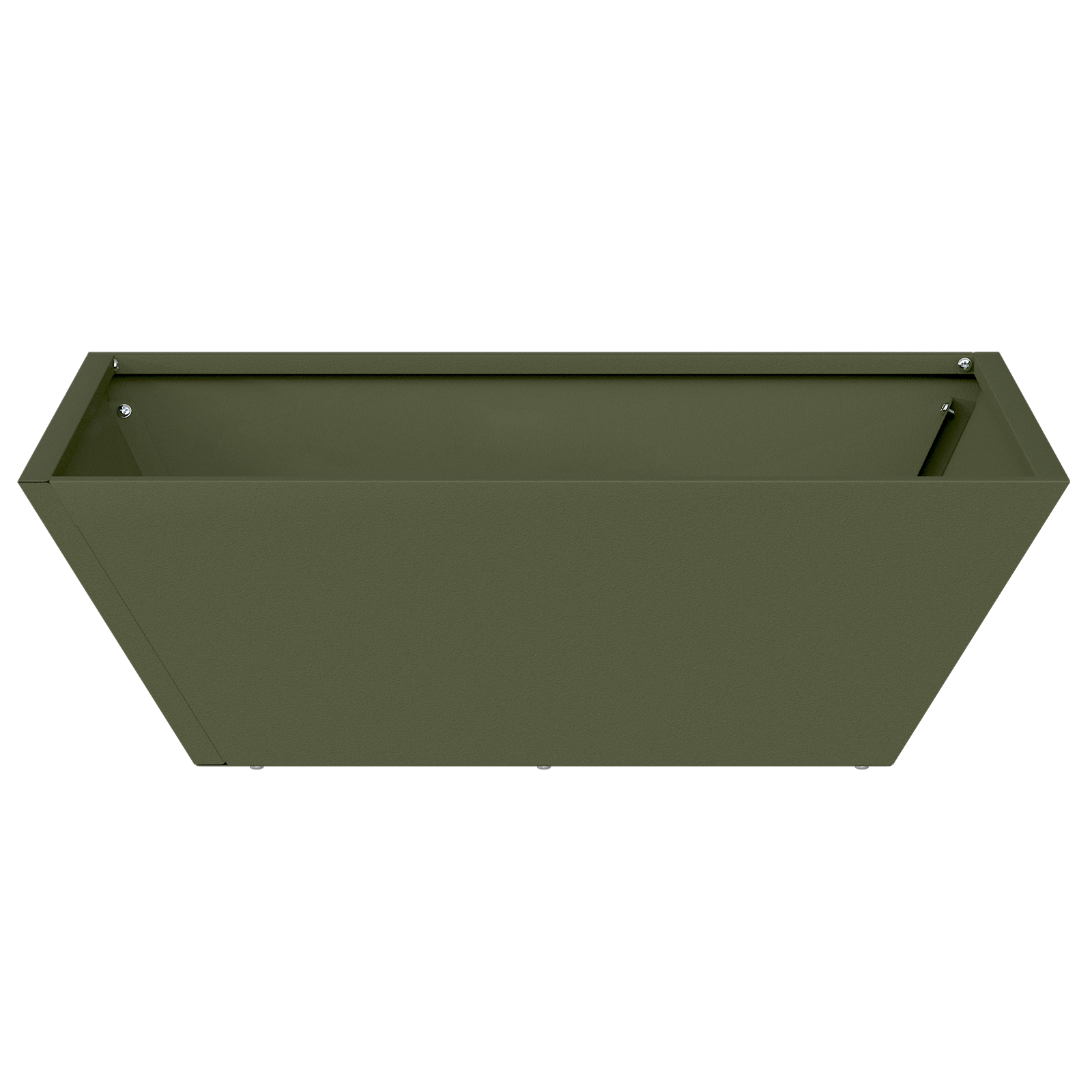 Metal Planter Olive Green Metal 50 x 50 x 15 cm Decorative Inlays - Image 5