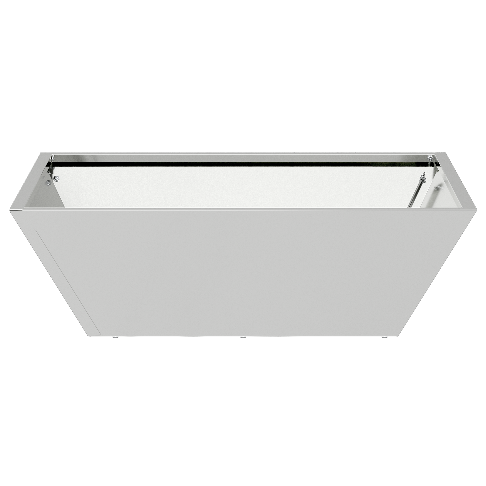 Metal Planter Galvanised steel 50 x 50 x 15 cm Metal Planter - Image 5