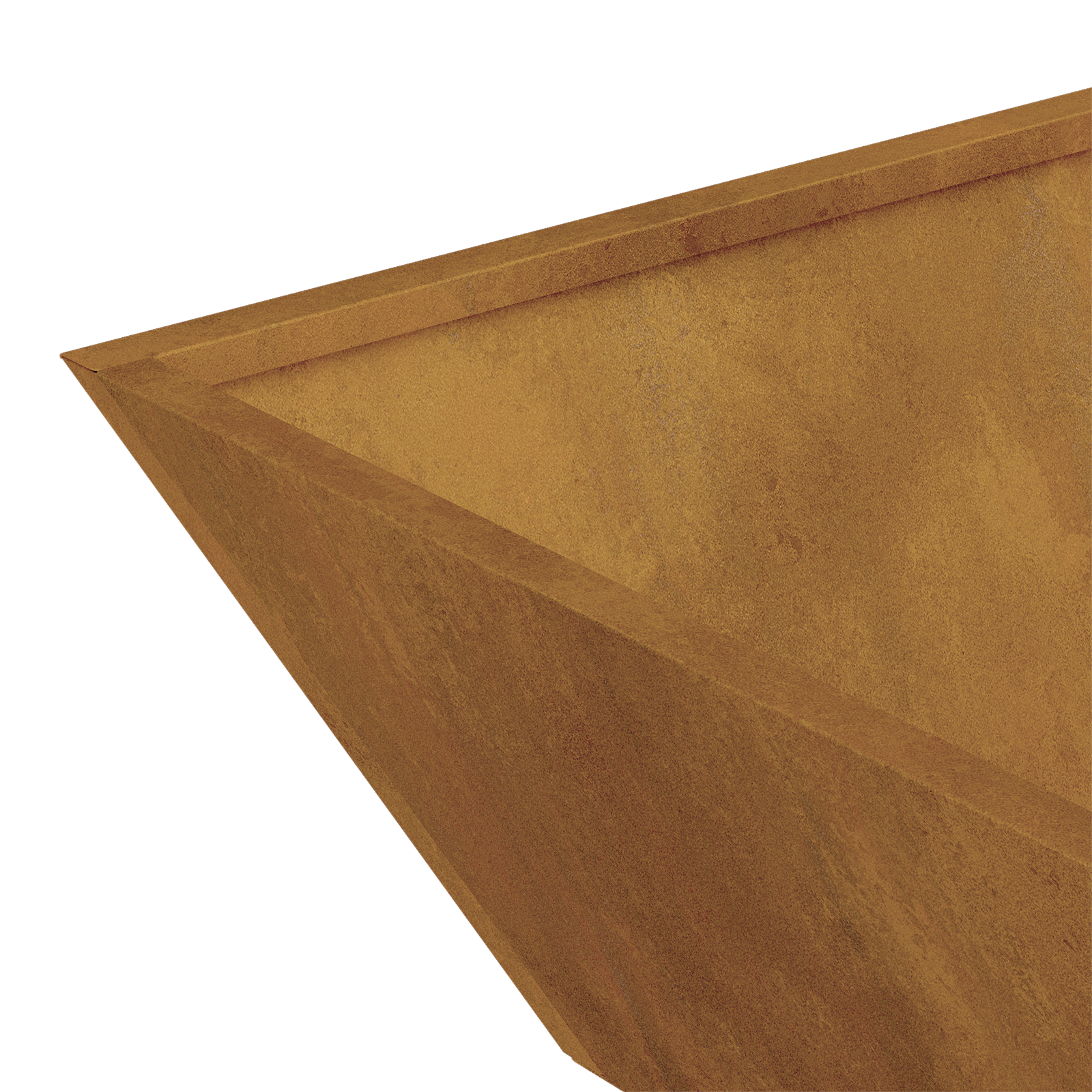 Metal Planter Weathering steel 50 x 50 x 15 cm Decorative Inlays - Image 11