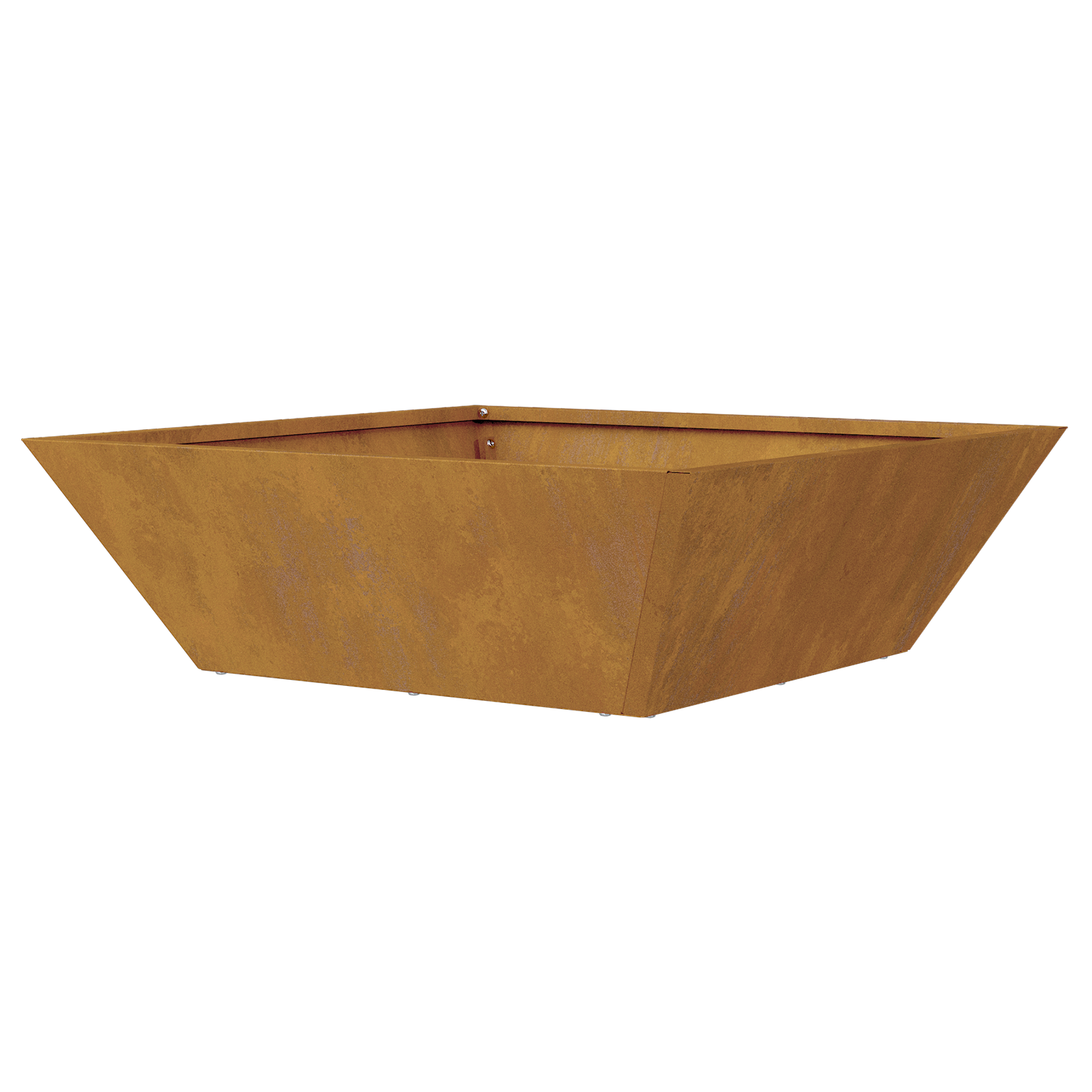 Metal Planter Weathering steel 50 x 50 x 15 cm Decorative Inlays - Image 9
