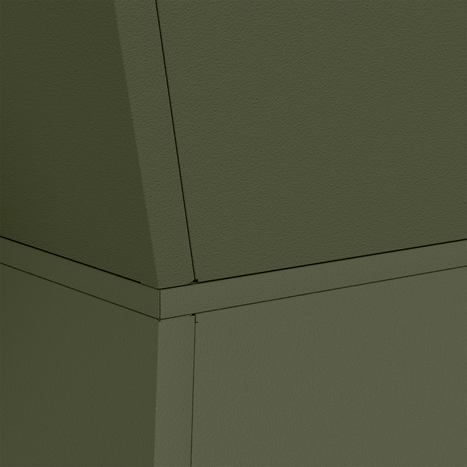 Plant Stand Olive Green Metal 35 x 35 x 73 cm Planters - Image 8