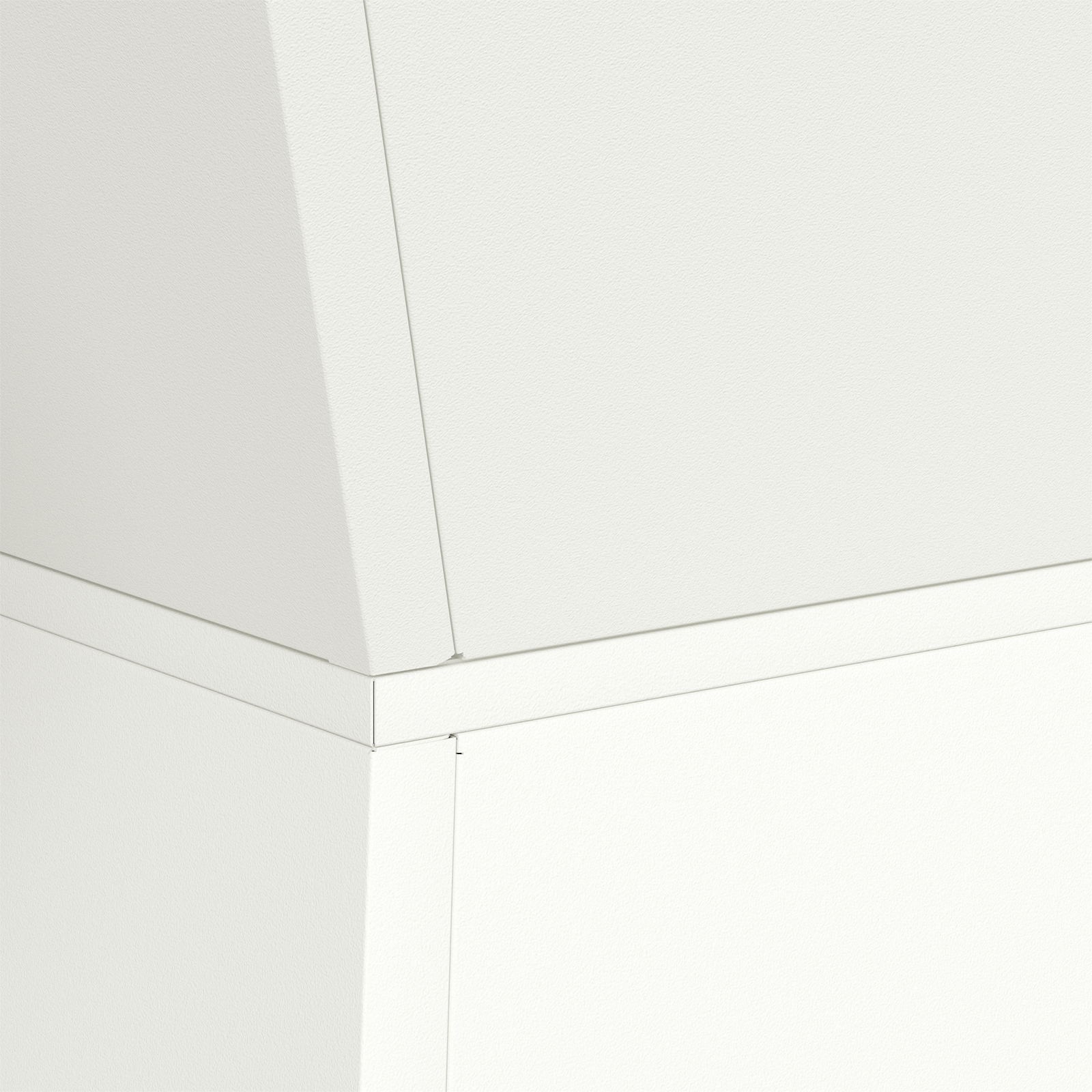 Plant Stand White Metal 40 x 40 x 101 cm Decorative Inlays - Image 8