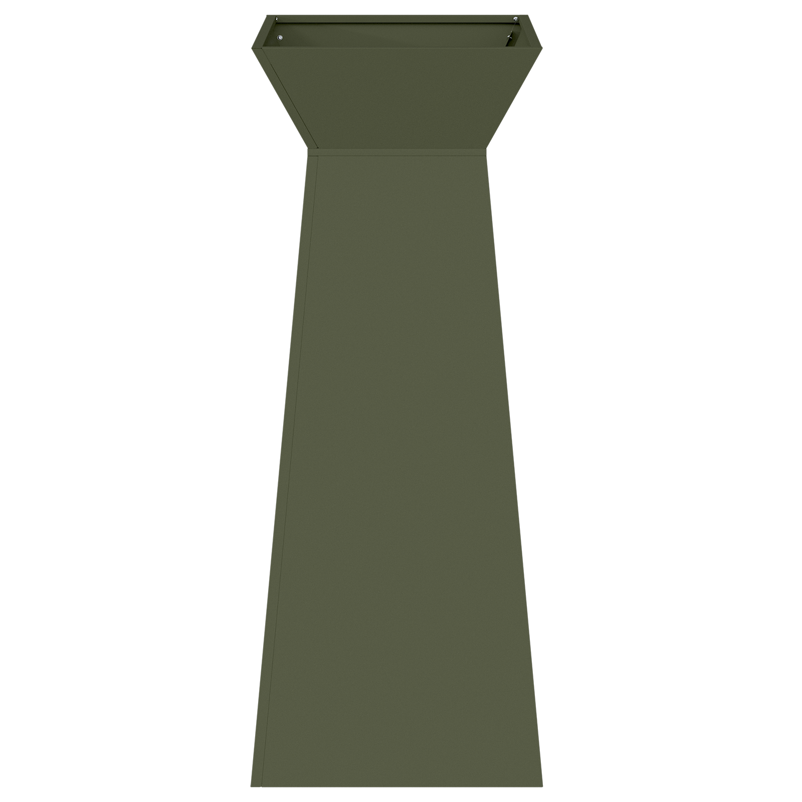 Planter Stand Olive green Metal 40 x 40 x 101 cm Planters - Image 5