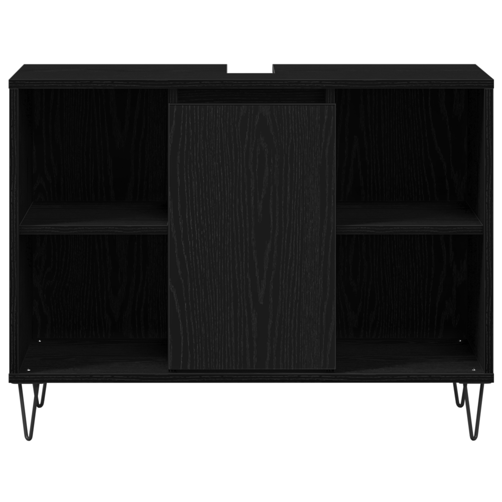 Black Oak Vanity Black Oak MDF Medium Black Oak Vanity - Image 6