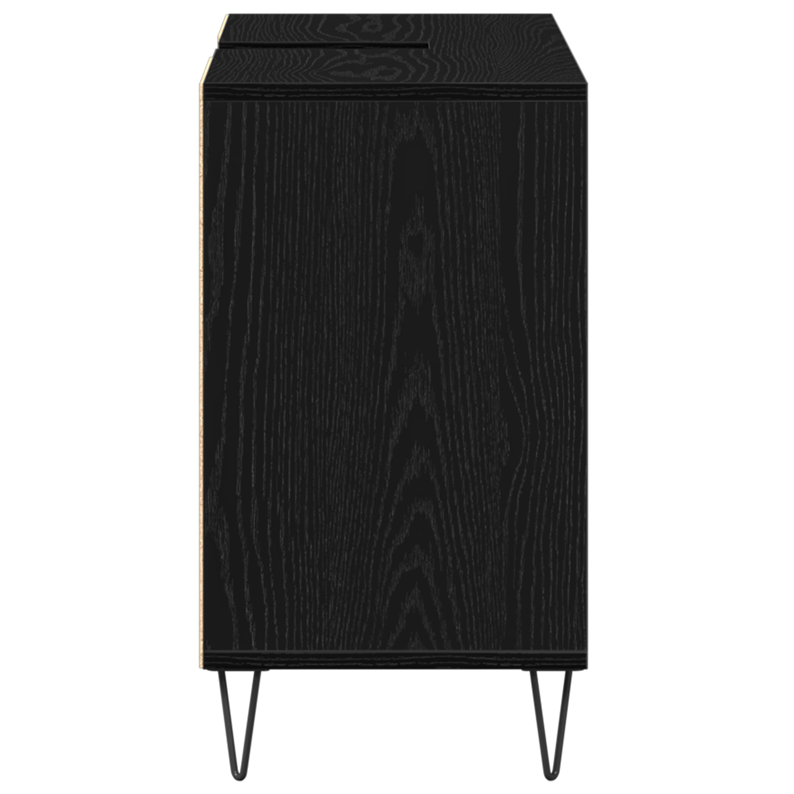 Black Oak Vanity Black Oak MDF Medium Black Oak Vanity - Image 7