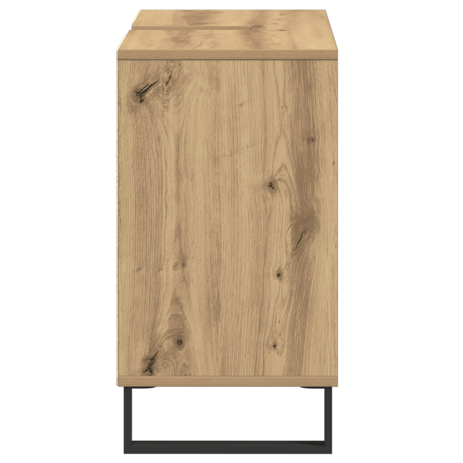 Artisan Oak Vanity Artisan Oak Engineered Wood Medium - Image 7