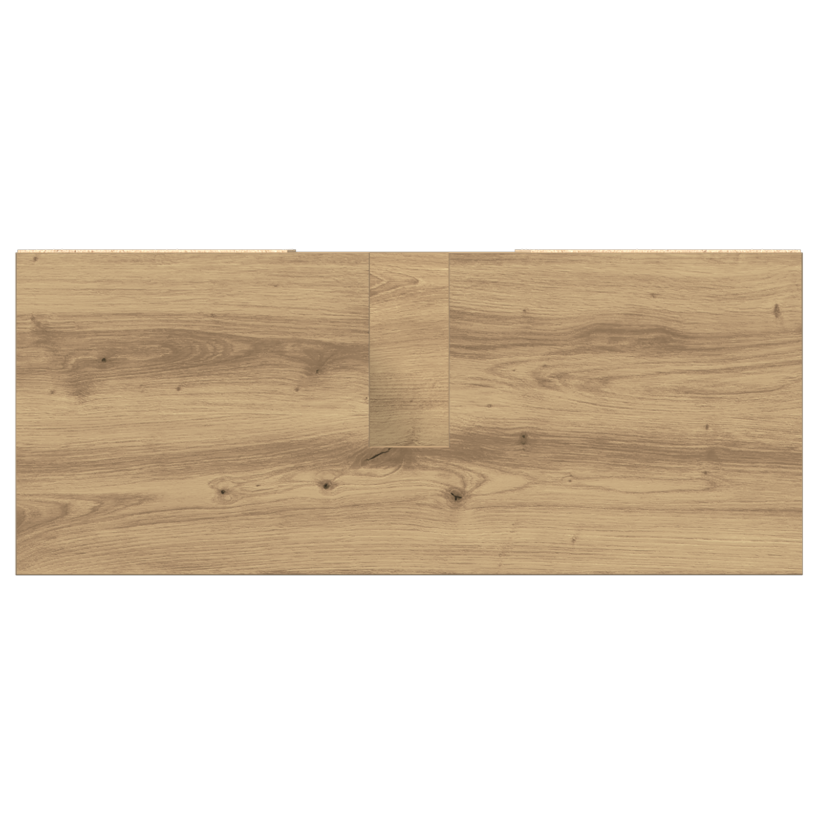 Artisan Oak Vanity Artisan Oak Engineered Wood Medium - Image 9