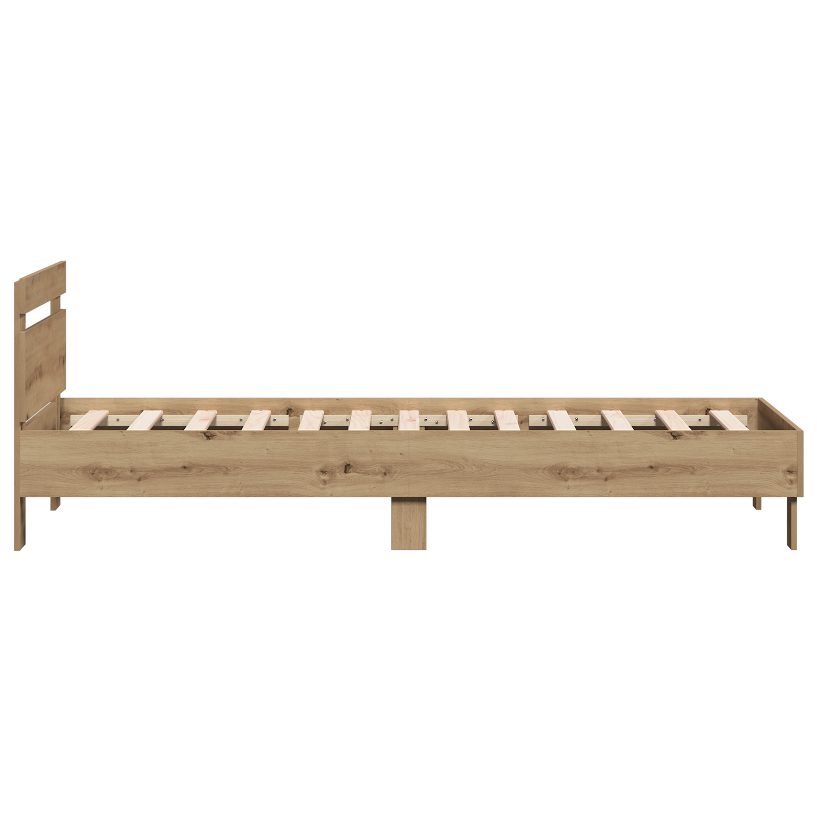 Bed Frame Artisan Oak Solid Oak wood 90 x 200 cm Artisan Oak Bed - Image 7