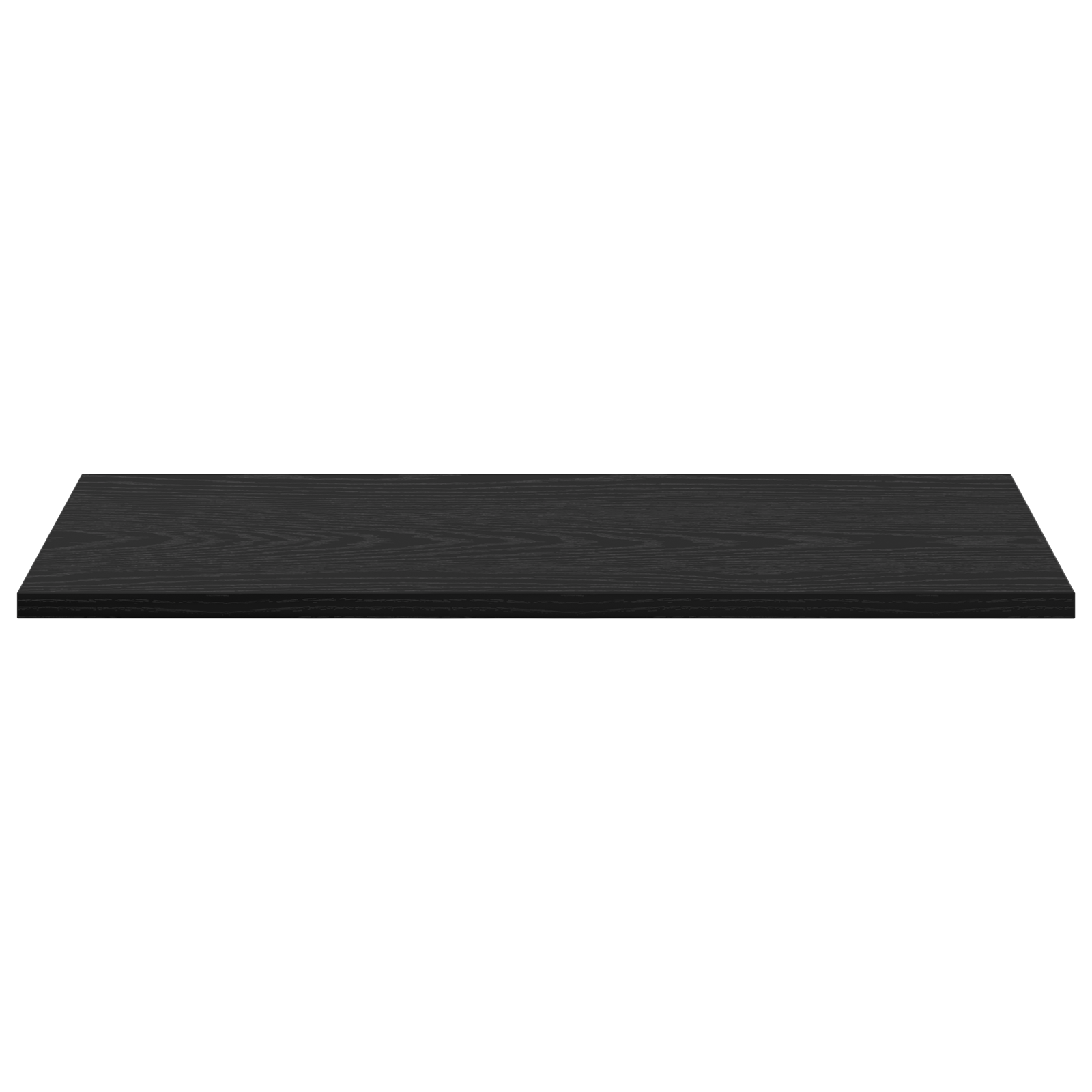 Wall-Mounted Shelves Black Oak MDF 60 x 30 x 1.5 cm Rectangular - Image 5