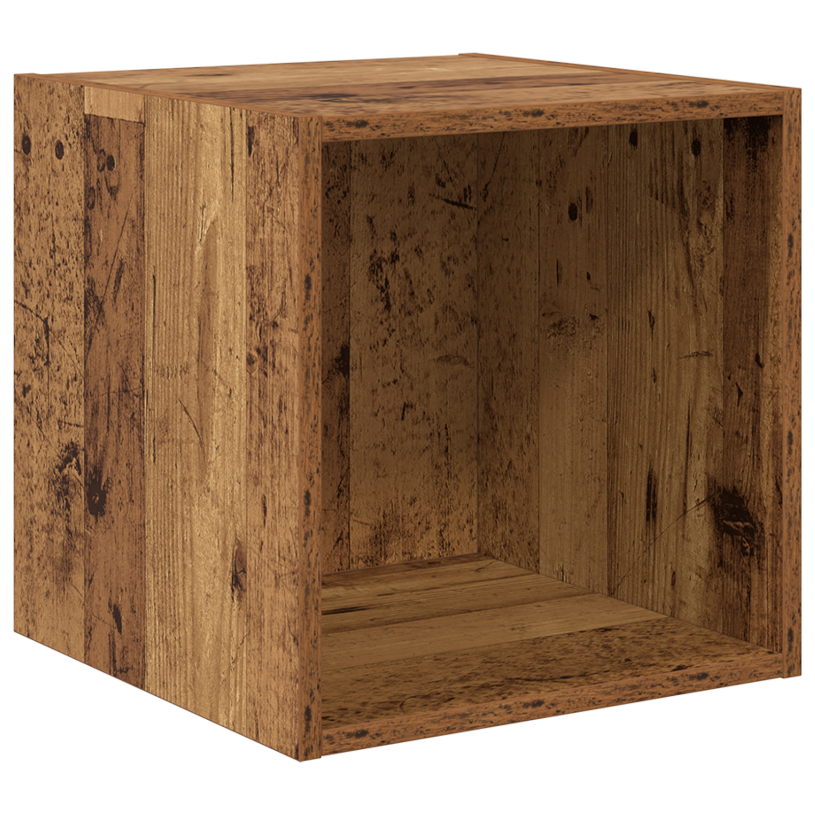 Wall Cabinets 2 pcs Old Wood 37x37x37 cm Engineered Wood - Image 5