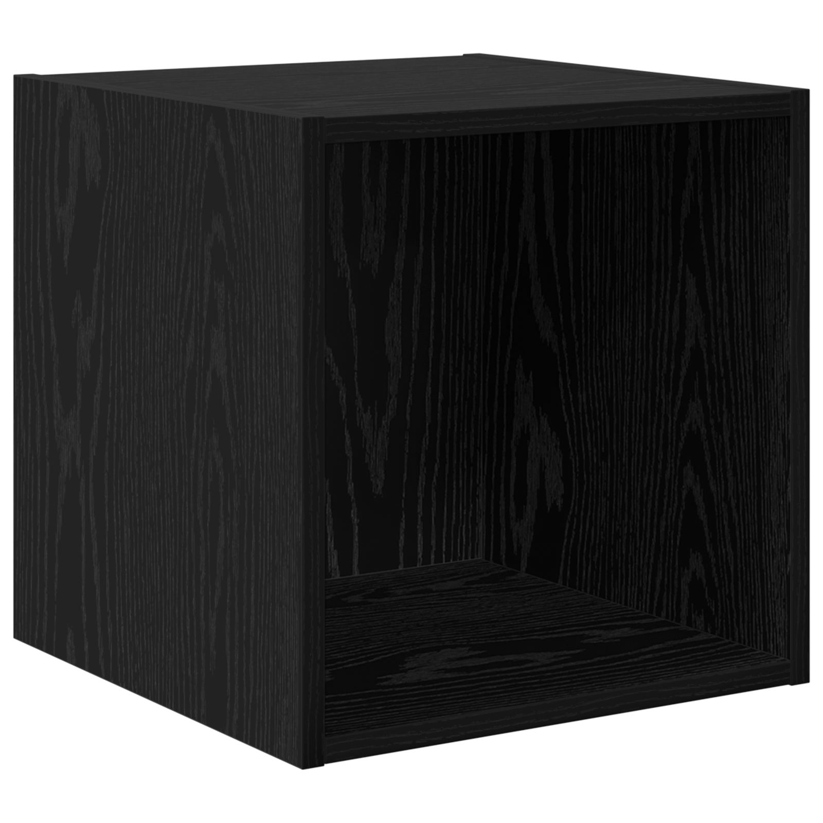 Wall Cabinets 2 pcs Black Oak 37x37x37 cm Engineered Wood - Image 5