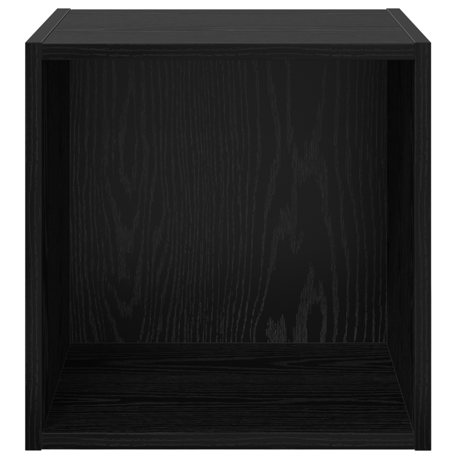 Wall Cabinets 2 pcs Black Oak 37x37x37 cm Engineered Wood - Image 6