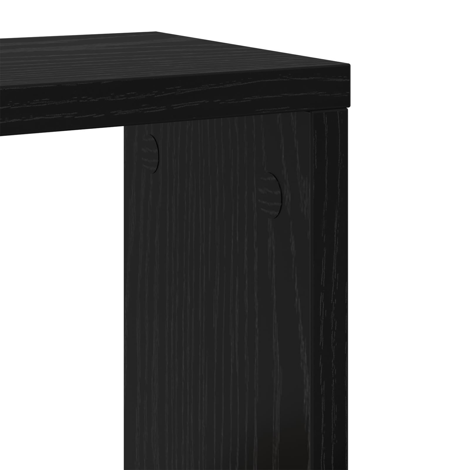 Wall Shelves Black Oak MDF 26 x 15 x 26 cm Wall Shelves Square - Image 10