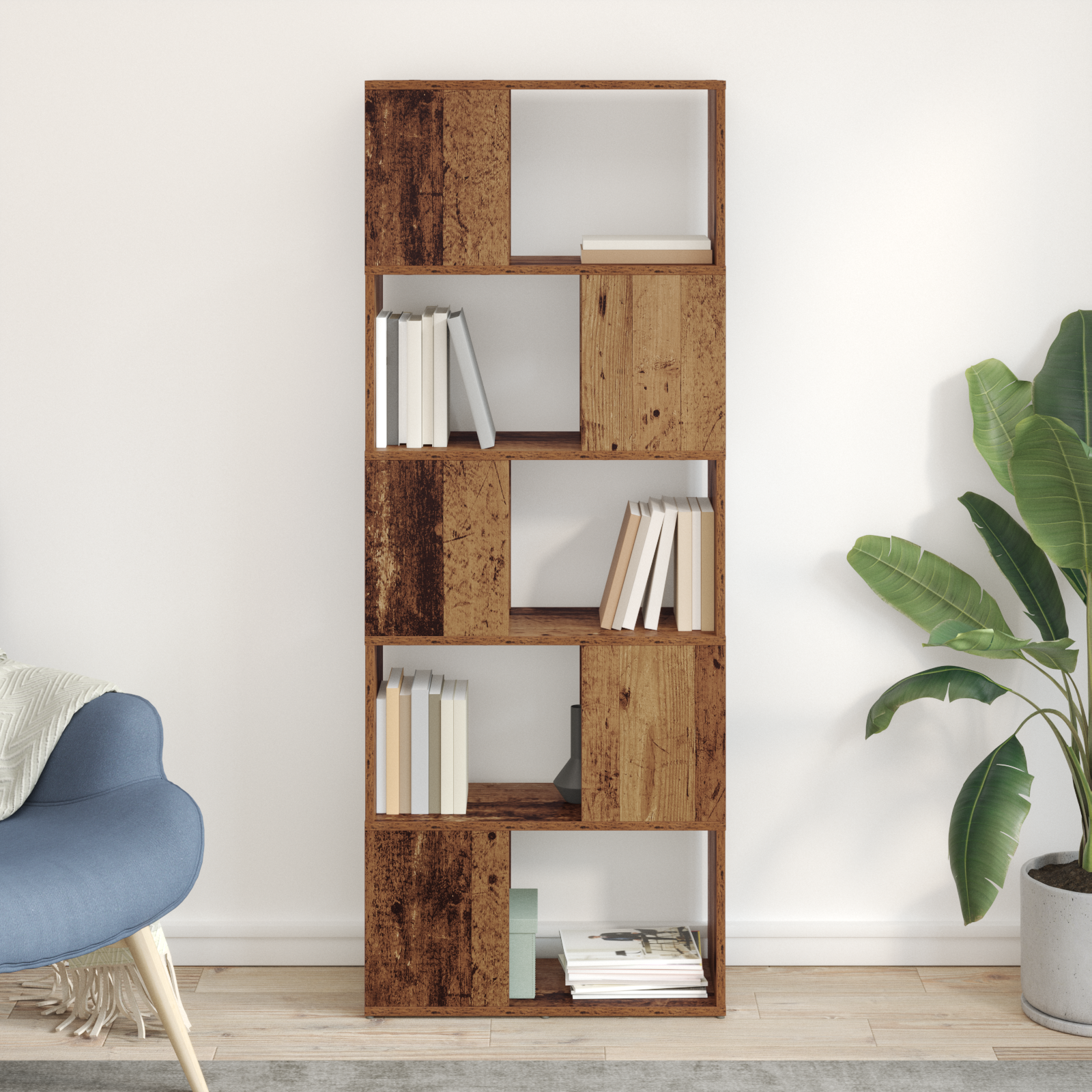 Thumbnail - vidaXL TV Stand Verwittertes Holz Holzwerkstoff 60 x 24 x 155 cm