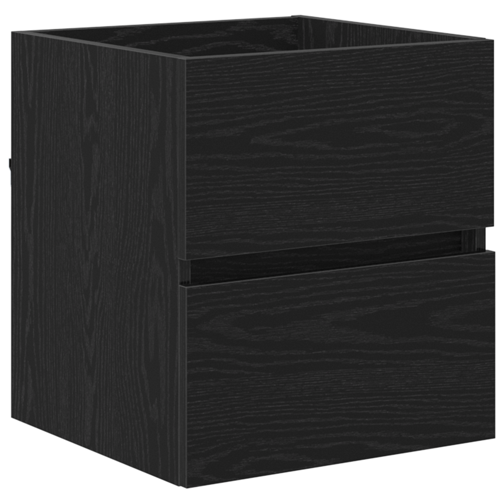 Bathroom Storage Cabinet - Black Oak Engineered Wood Standard - Image 7