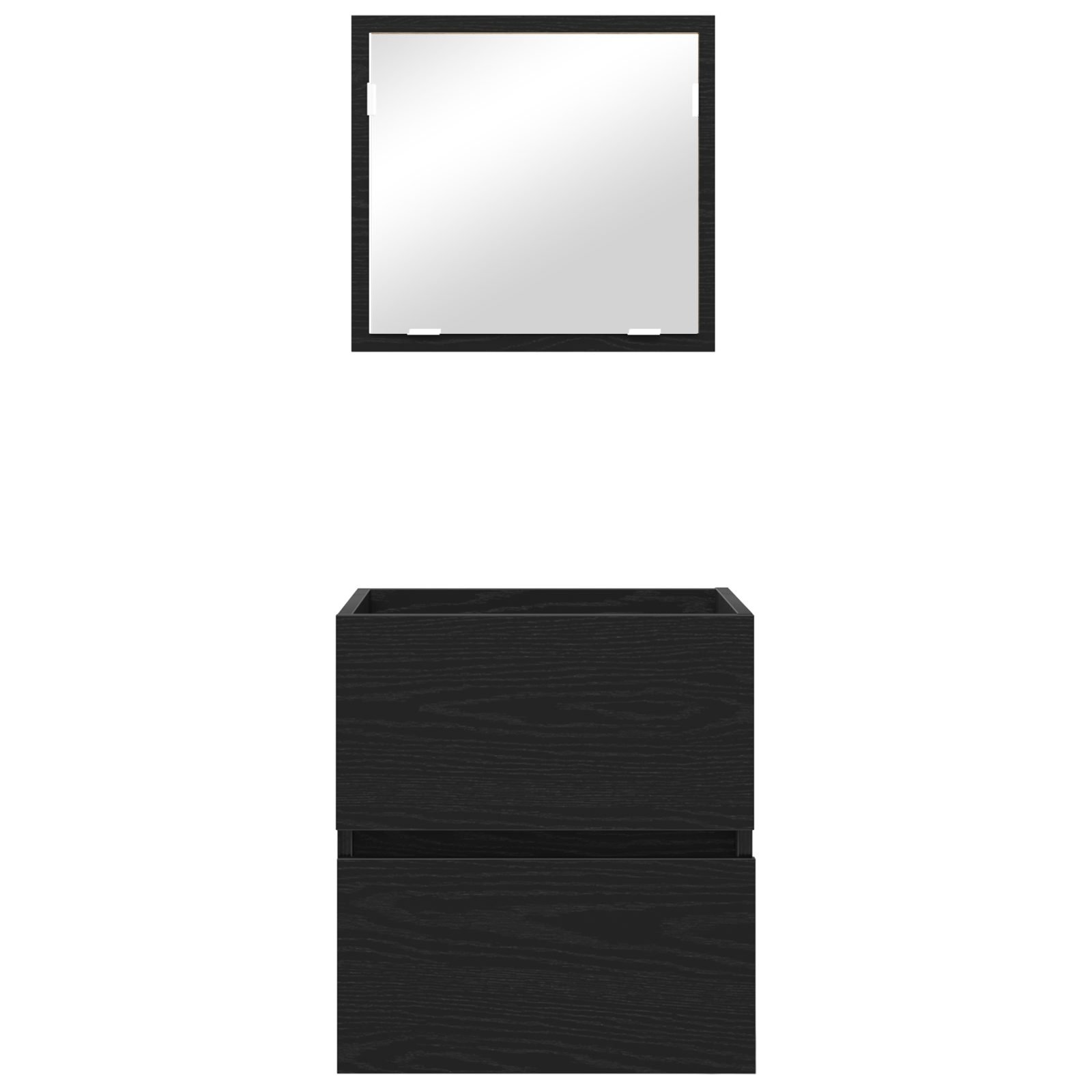 Bathroom Storage Cabinet - Black Oak Engineered Wood Standard - Image 8