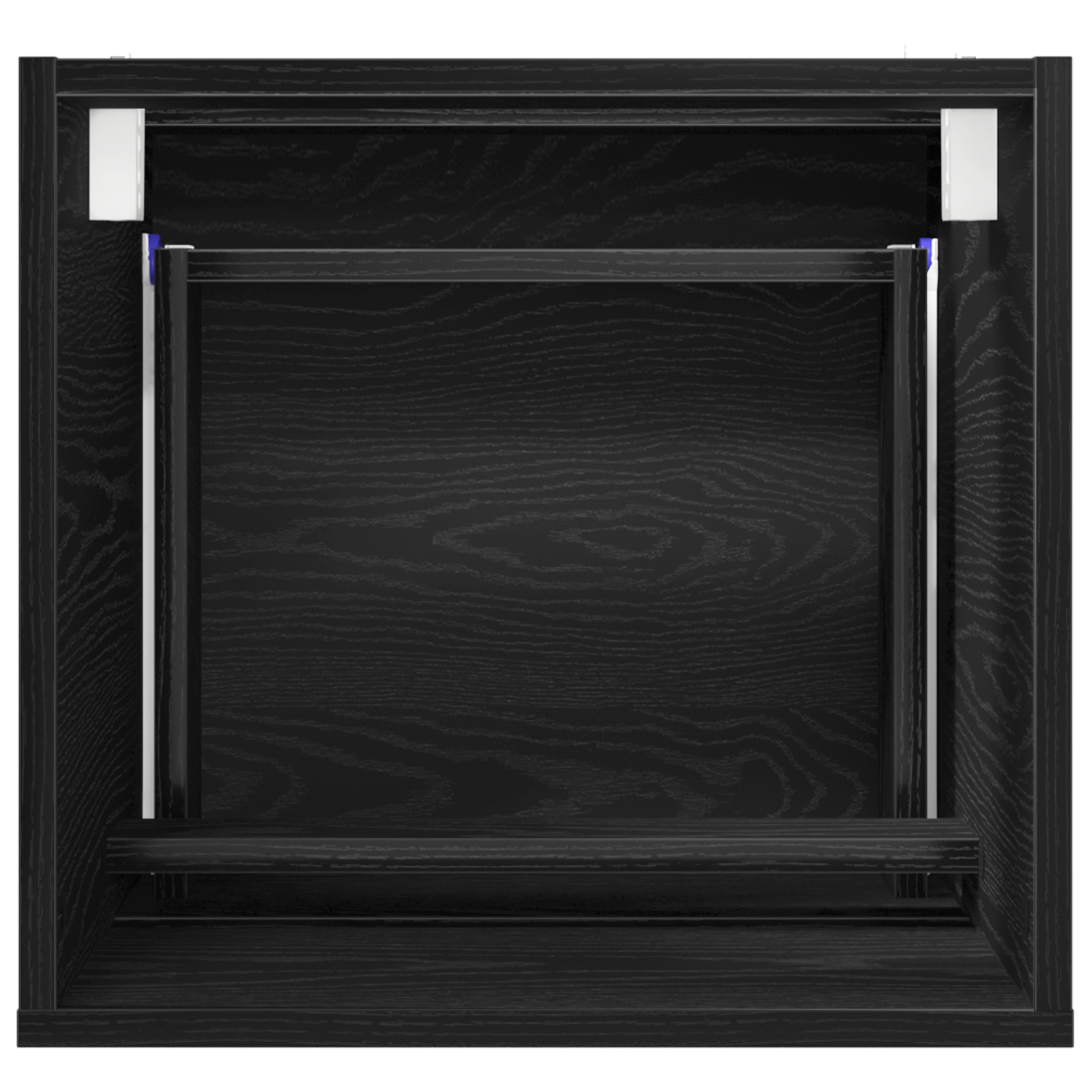 Bathroom Storage Cabinet - Black Oak Engineered Wood Standard - Image 9