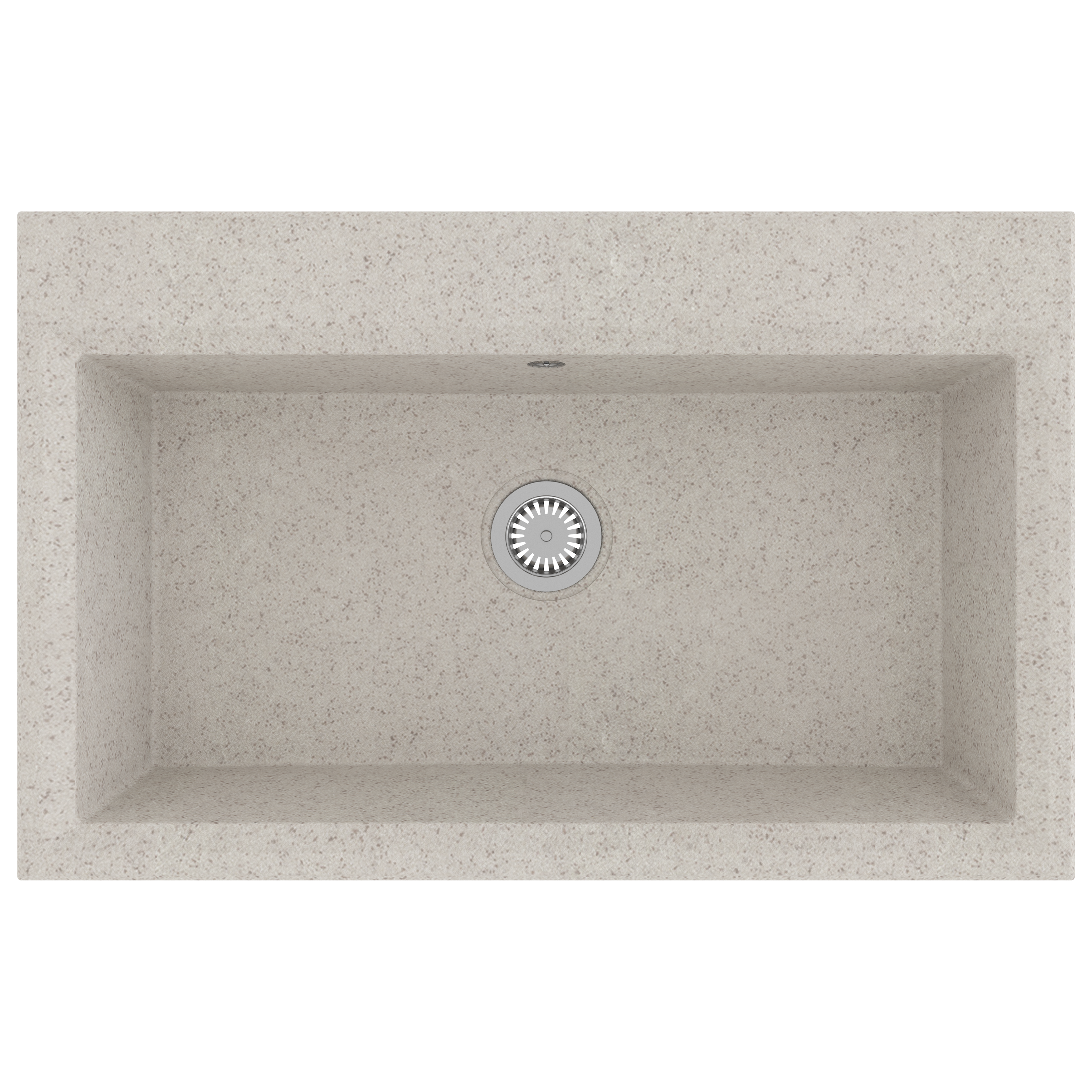 Kitchen Sink Beige 790x500x193 mm Granite - Image 2