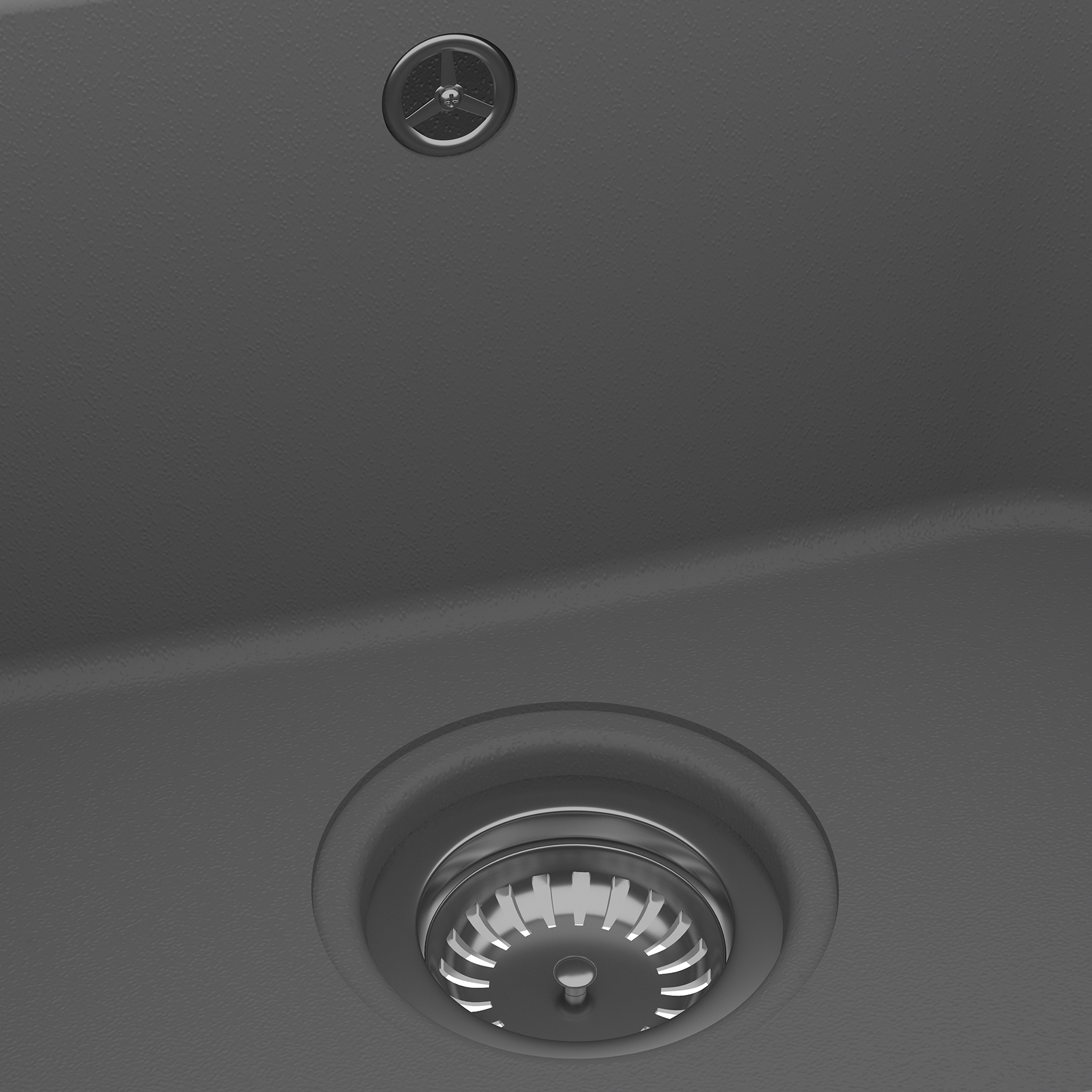 Kitchen Sink Grey 760x480x184 mm Granite - Image 5