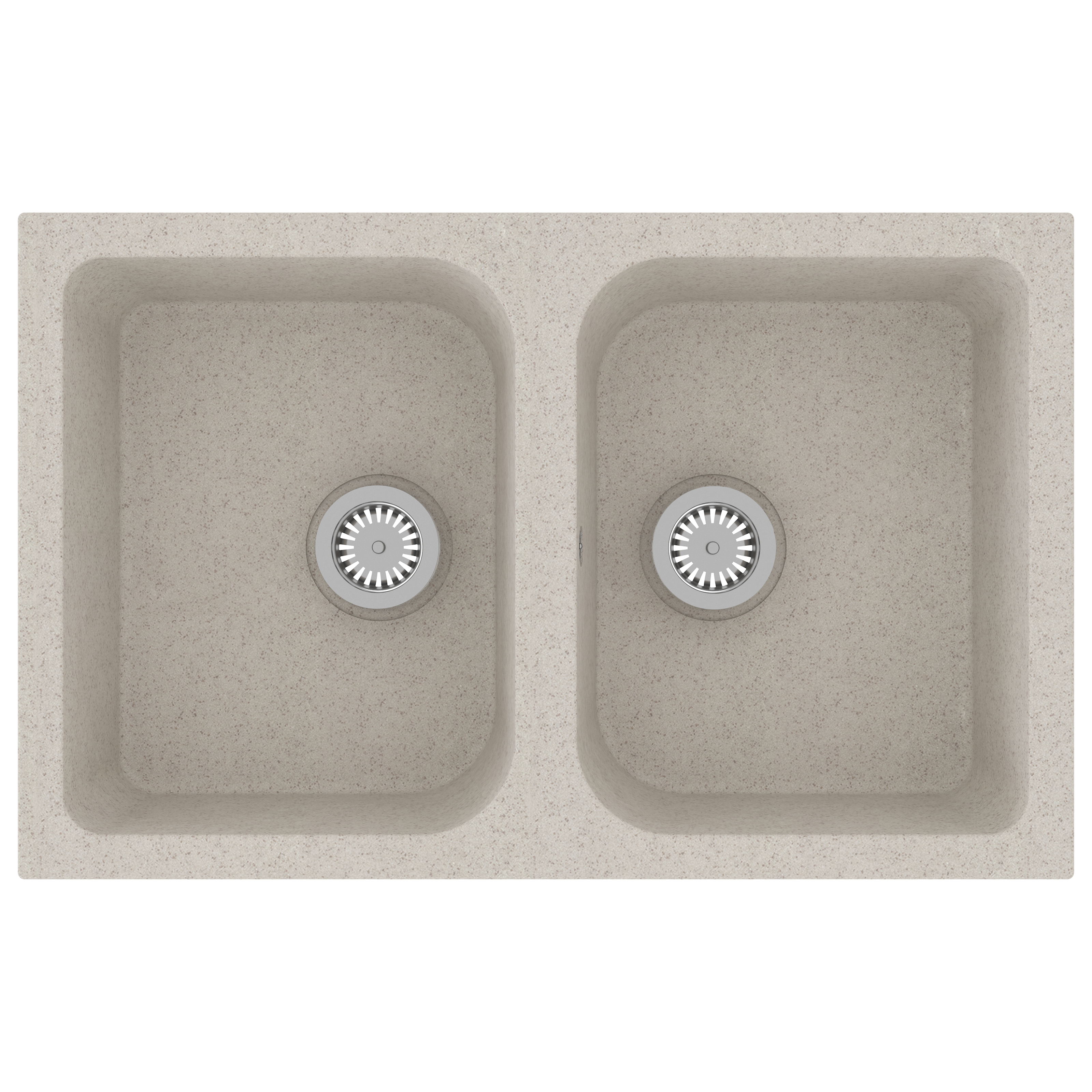 Kitchen Sink Beige 760x480x184 mm Granite - Image 2