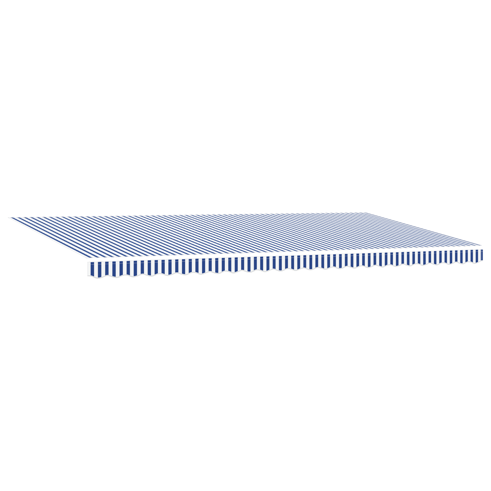 Utrækkelig Markise with Blå og hvid 6 x 3 m Stof og metal 3 image product%2F3081611%2FP Image 3081611 WBG Angle%20%281%29 01