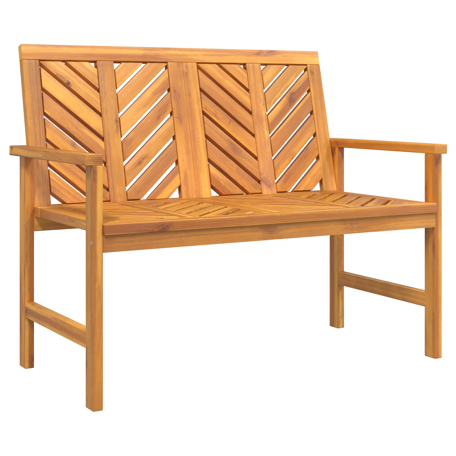 4 Piece Garden Lounge Set Solid Wood Acacia - Image 6