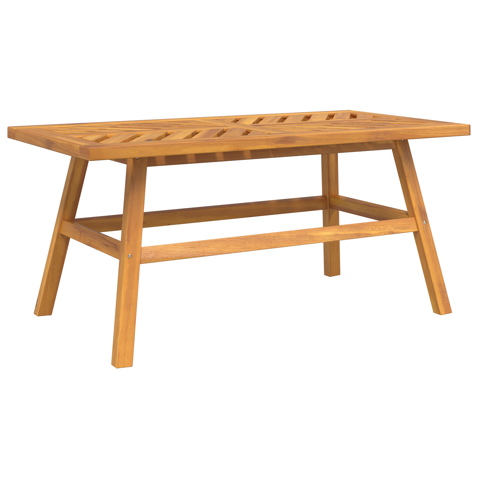 4 Piece Garden Lounge Set Solid Wood Acacia - Image 7