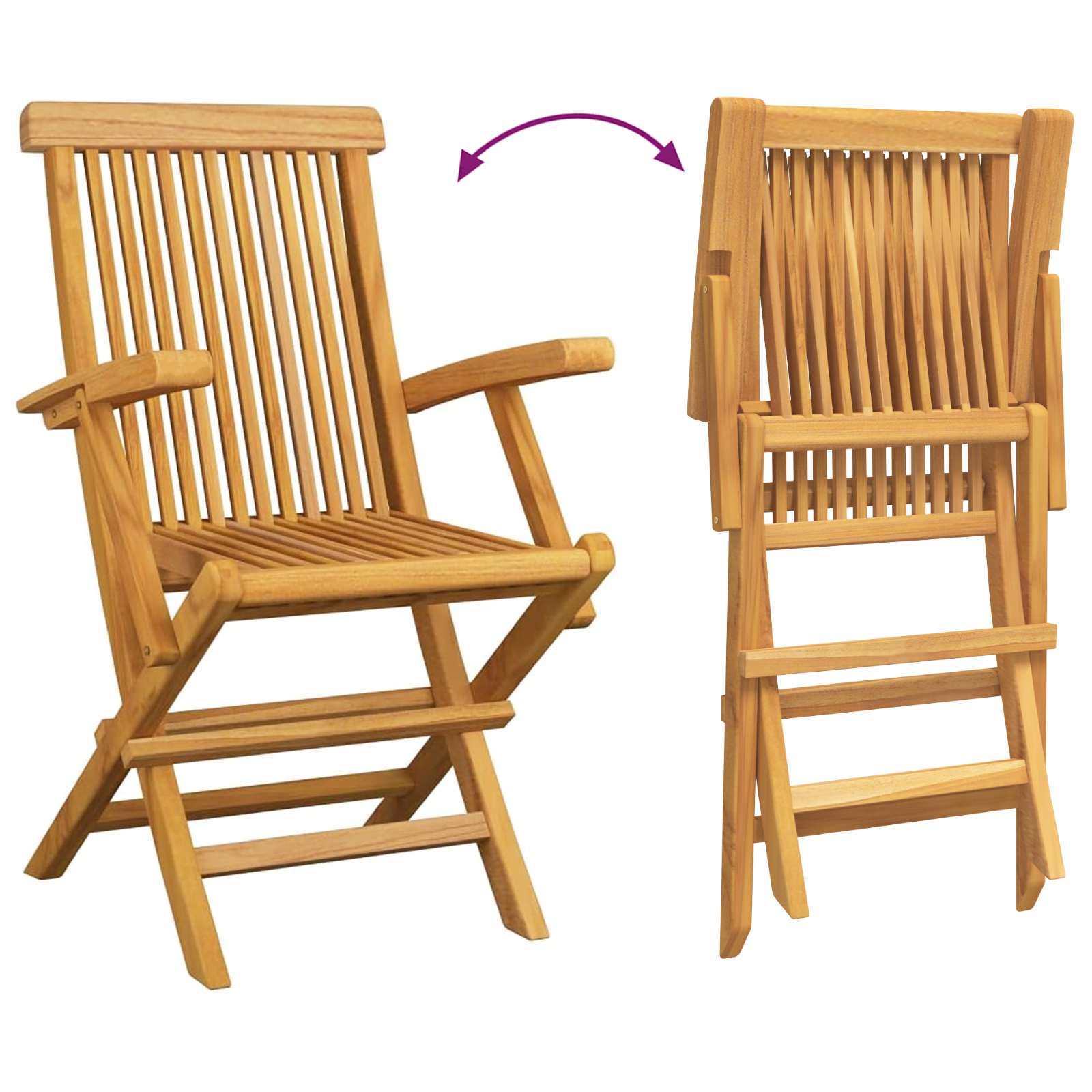 7 Piece Garden Dining Set Solid Wood Teak - Image 10