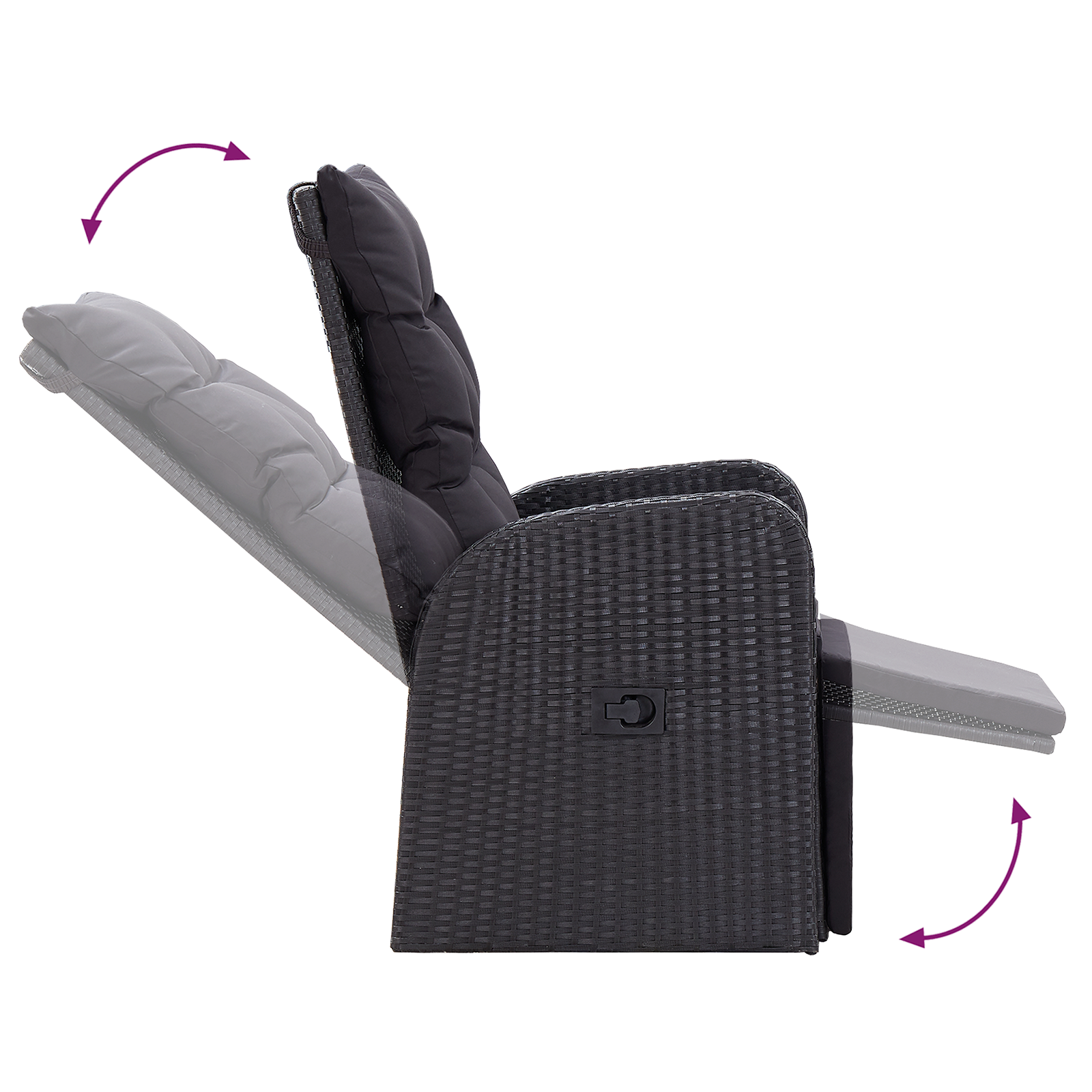 5-частен градински комплект за хранене с възглавници - Image 7