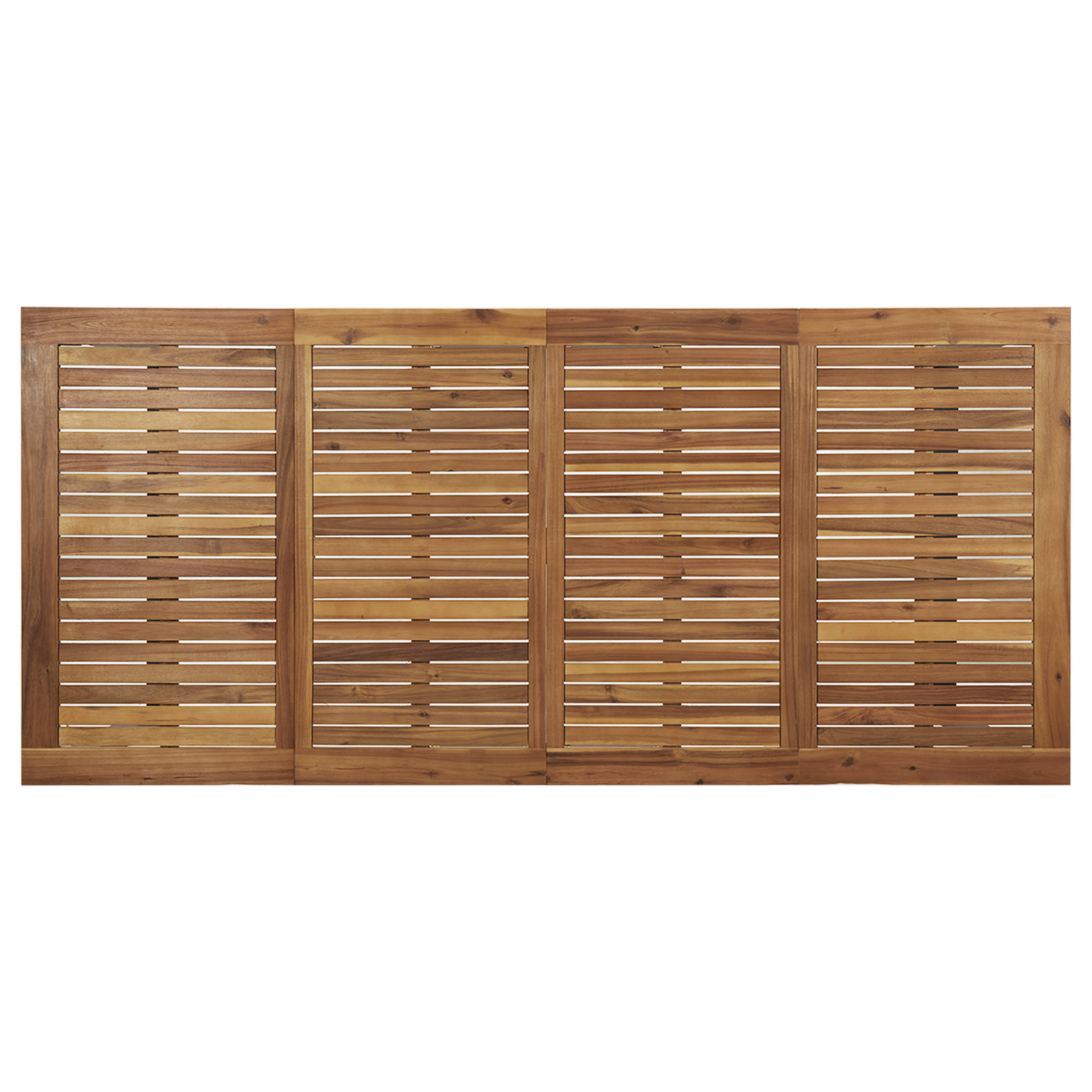 7 dalių sodo valgomojo komplektas Juodo plieno ir tvirto akacijos - Image 8