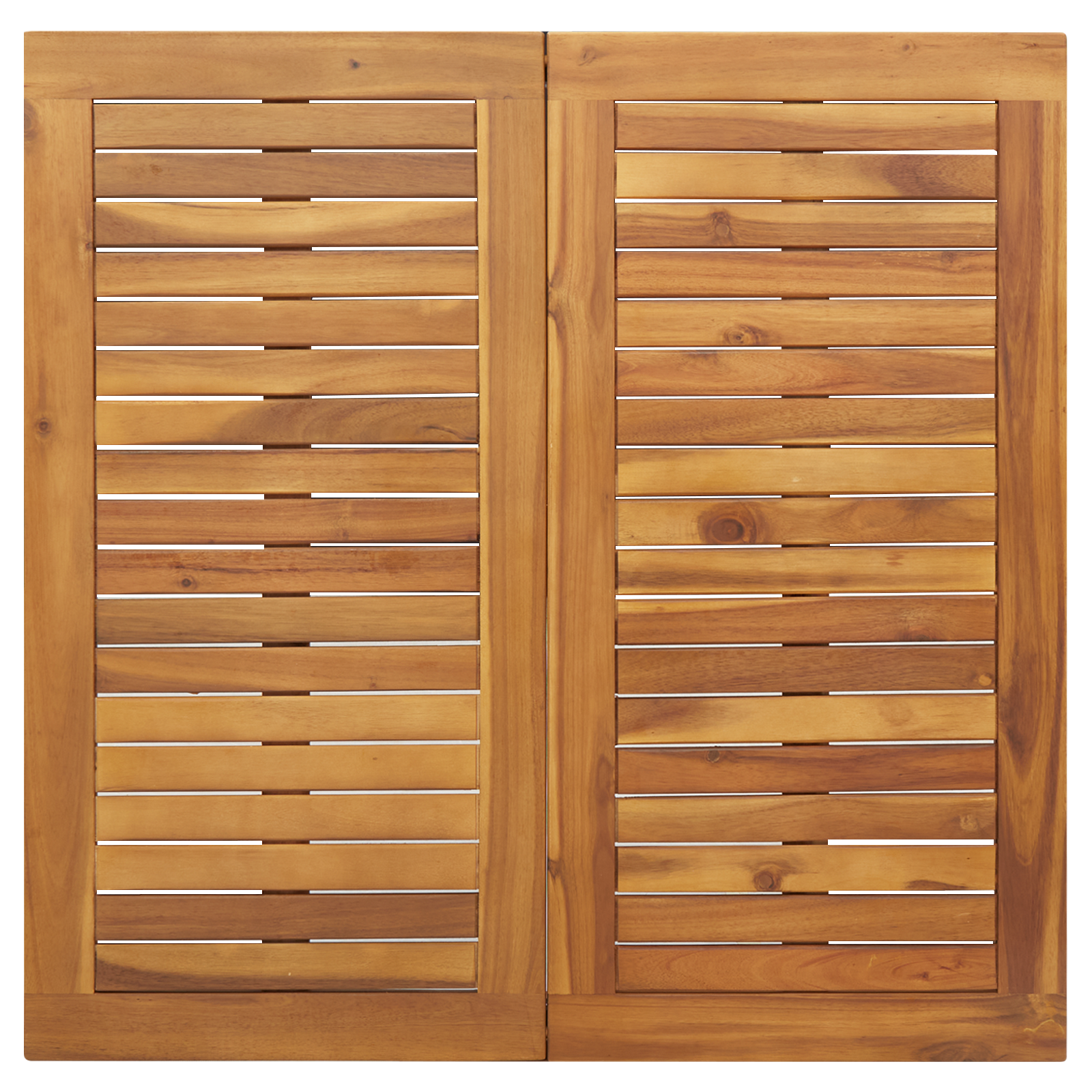 5-delers hagemøbelsett i solid akasietre og metall - Bilde 8