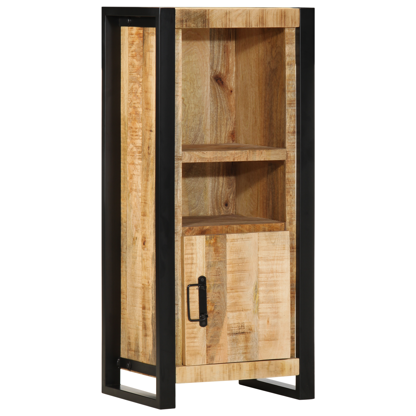 Badkamermeubelset met plank met opslag met de deur 4 pcs Bruin Massief Mango Hout | luizaXL | Dé meubelwinkel voor elk interieur Badkamermeubelset met plank met opslag met de deur 4 pcs Bruin Massief Mango Hout - Afbeelding 7