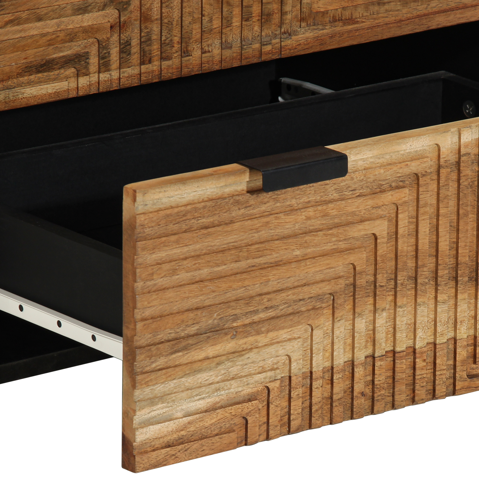 Sideboards 2 pcs Brown 60x33x75 cm Solid Wood Acacia - Image 8