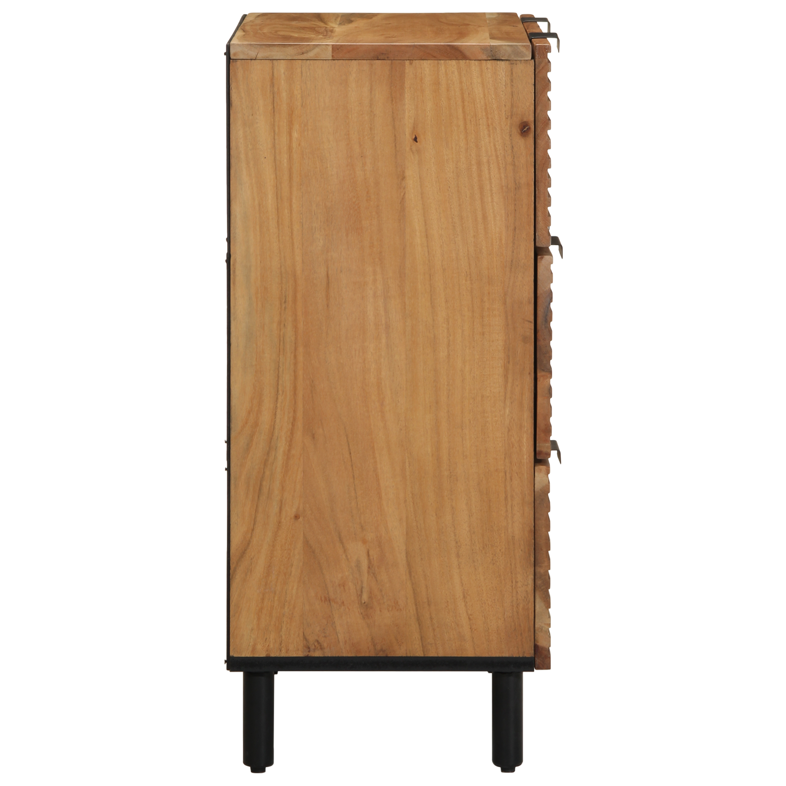 Sideboards 2 pcs Brown 60x33x75 cm Solid Wood Acacia - Image 5