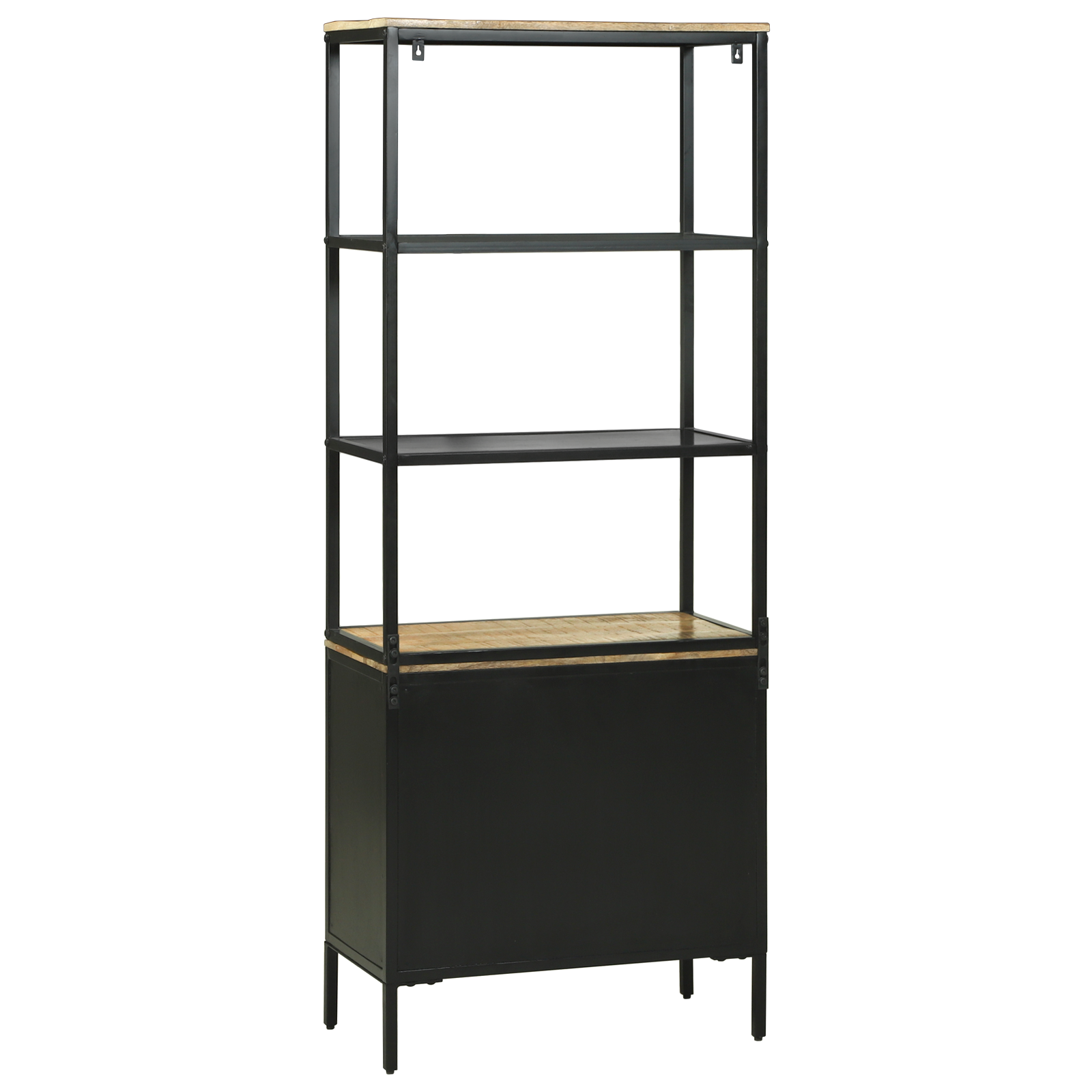 Highboard 70x35x180 cm Solid Rough Wood Mango - Image 7