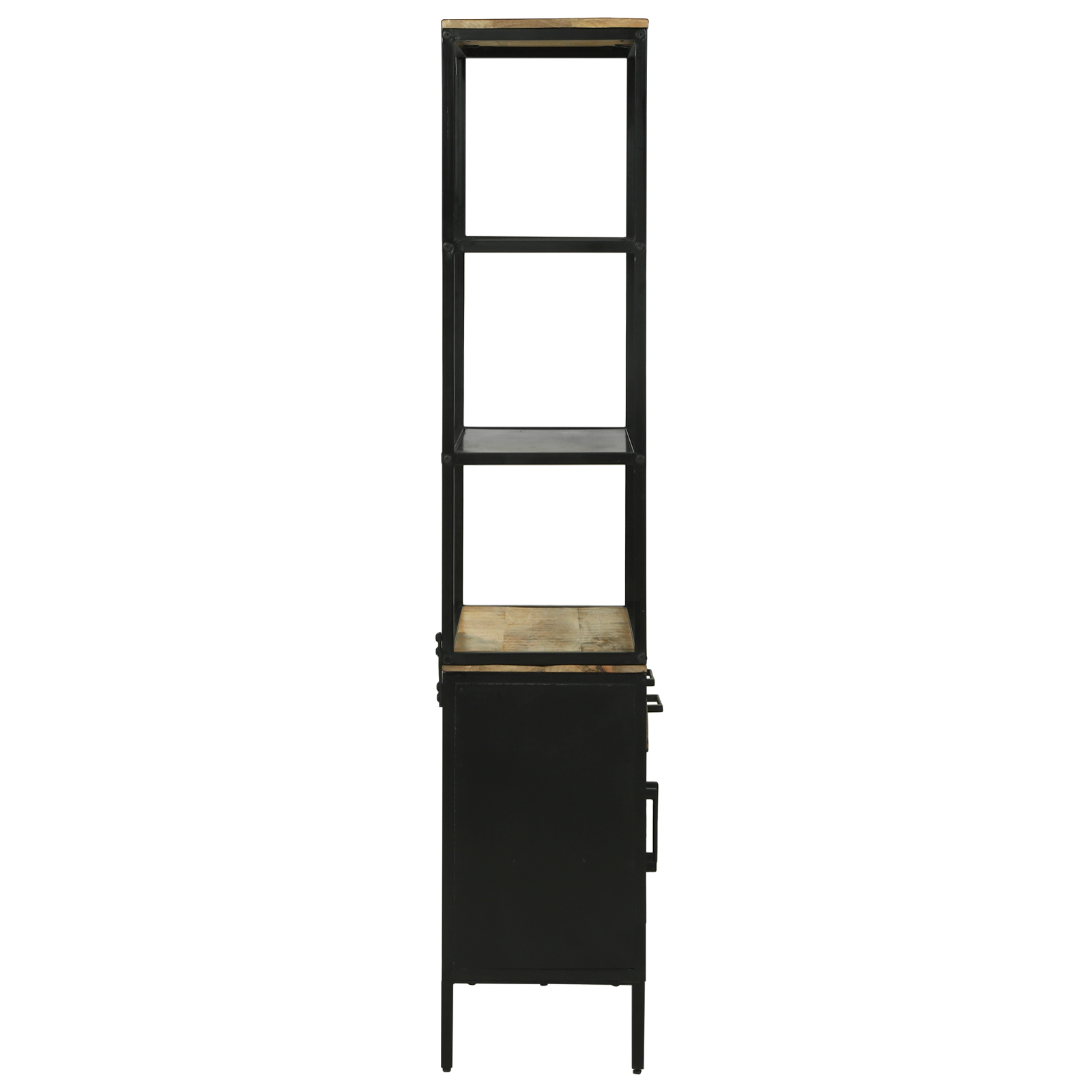 Aukštas staliukas 70x35x180 cm Kieta šiurkšti mango mediena - Image 6