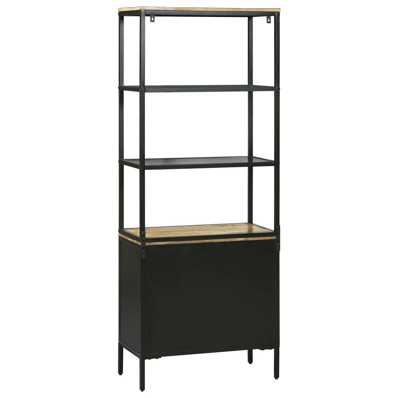 Highboard 70x35x180 cm Solid Rough Wood Mango - Image 7