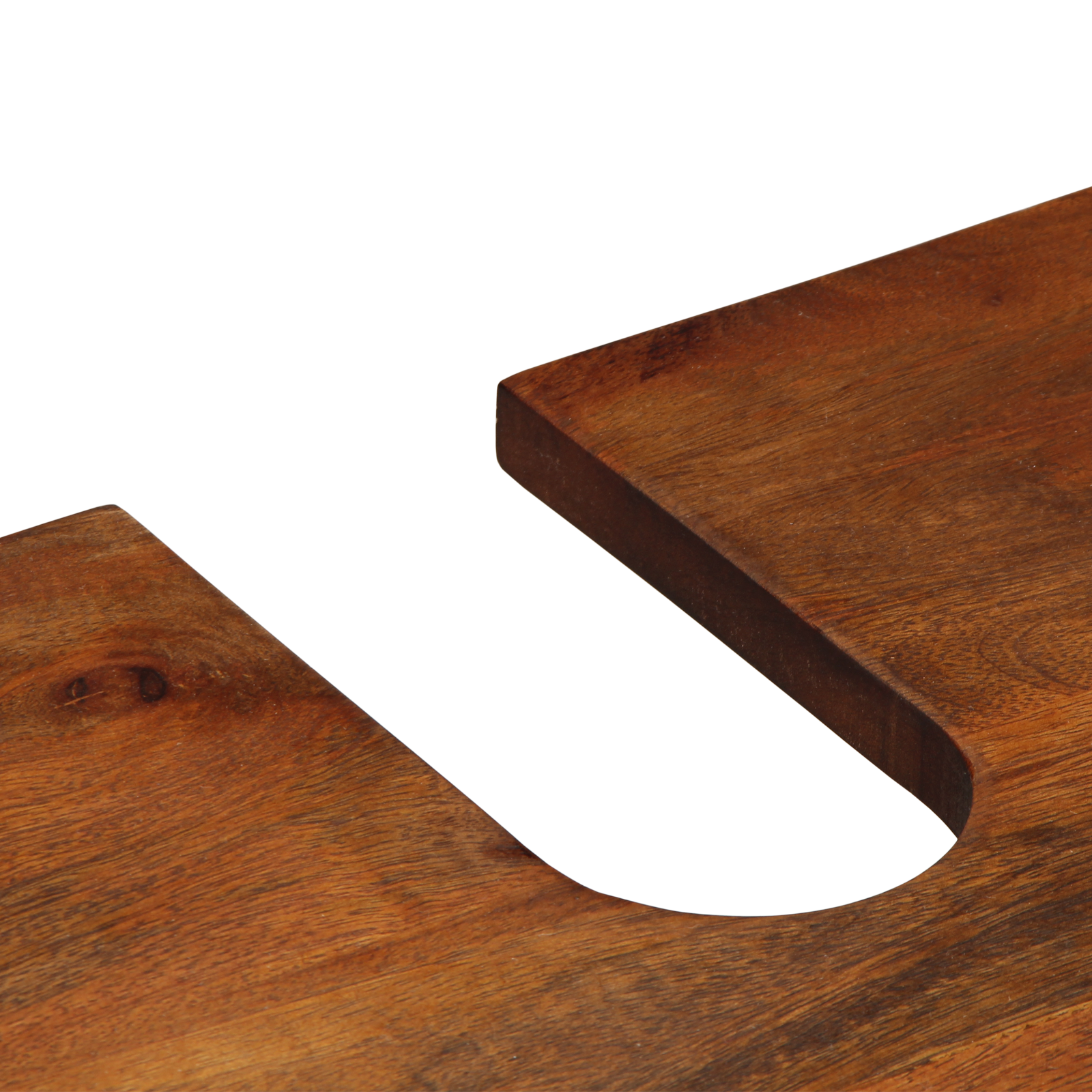 3 Piece Bathroom Furniture Set Solid Rough Wood Mango - Image 9