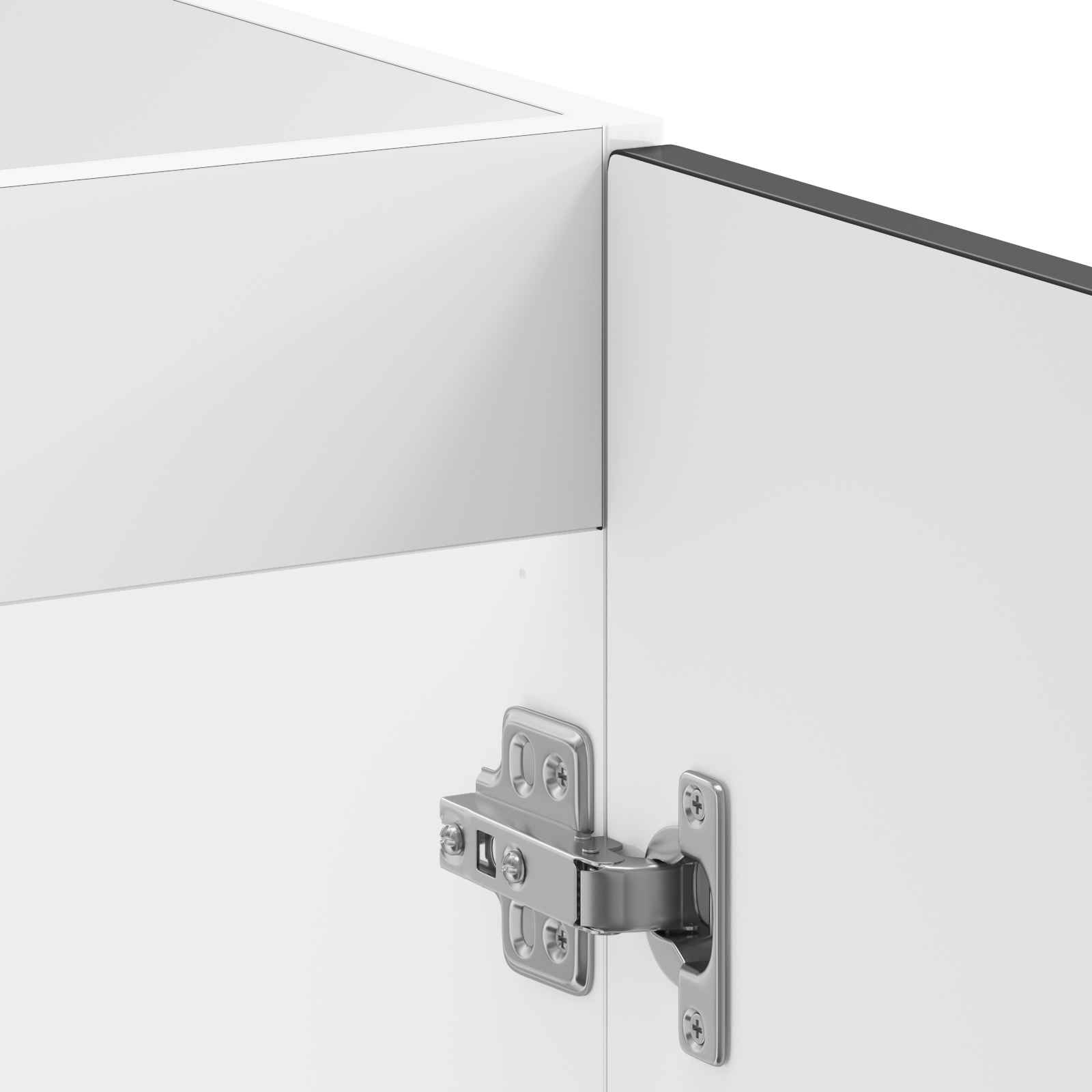 Kitchen Cabinet ""Kalmar"" with Double Basins Black Engineered wood - Image 6